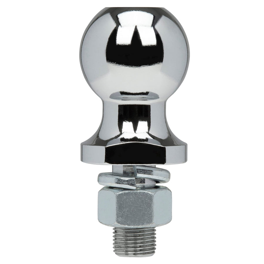 Class I TOWSMART Chrome Trailer Hitch Ball, 2,000 lb., 1-7/8 in. Ball Diameter, 3/4 in. x 1-1/2 in. Shank