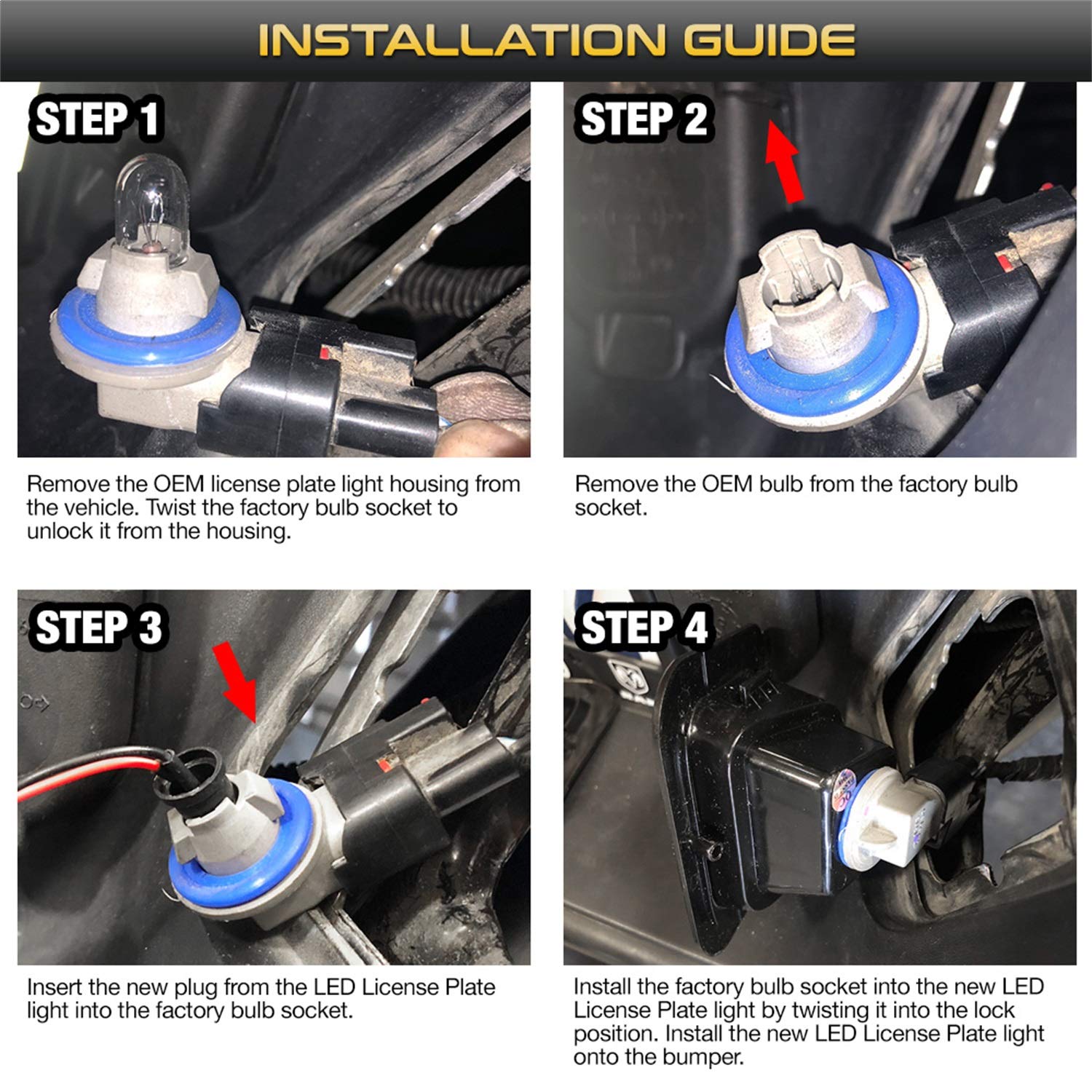 Plate Bulb Assembly Xtune Replacement (LAC-LP-DR02)
