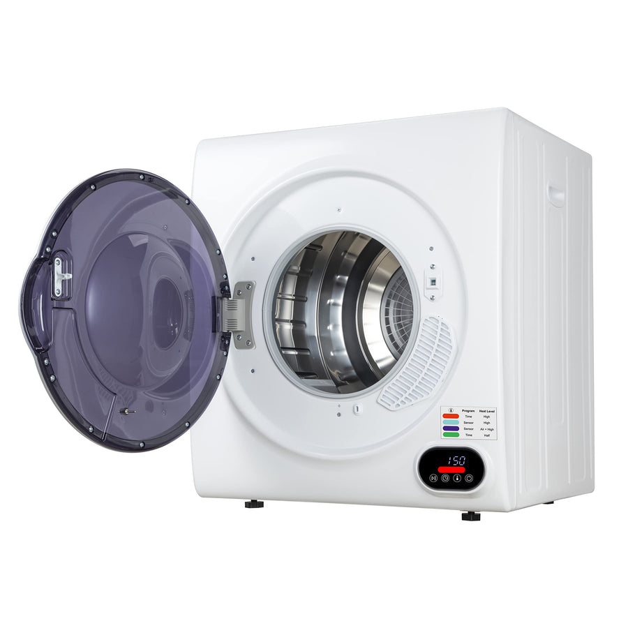 Equator 110V 3.5 cu.ft. Compact Digital Vented Sensor Dryer (ED 852 White)