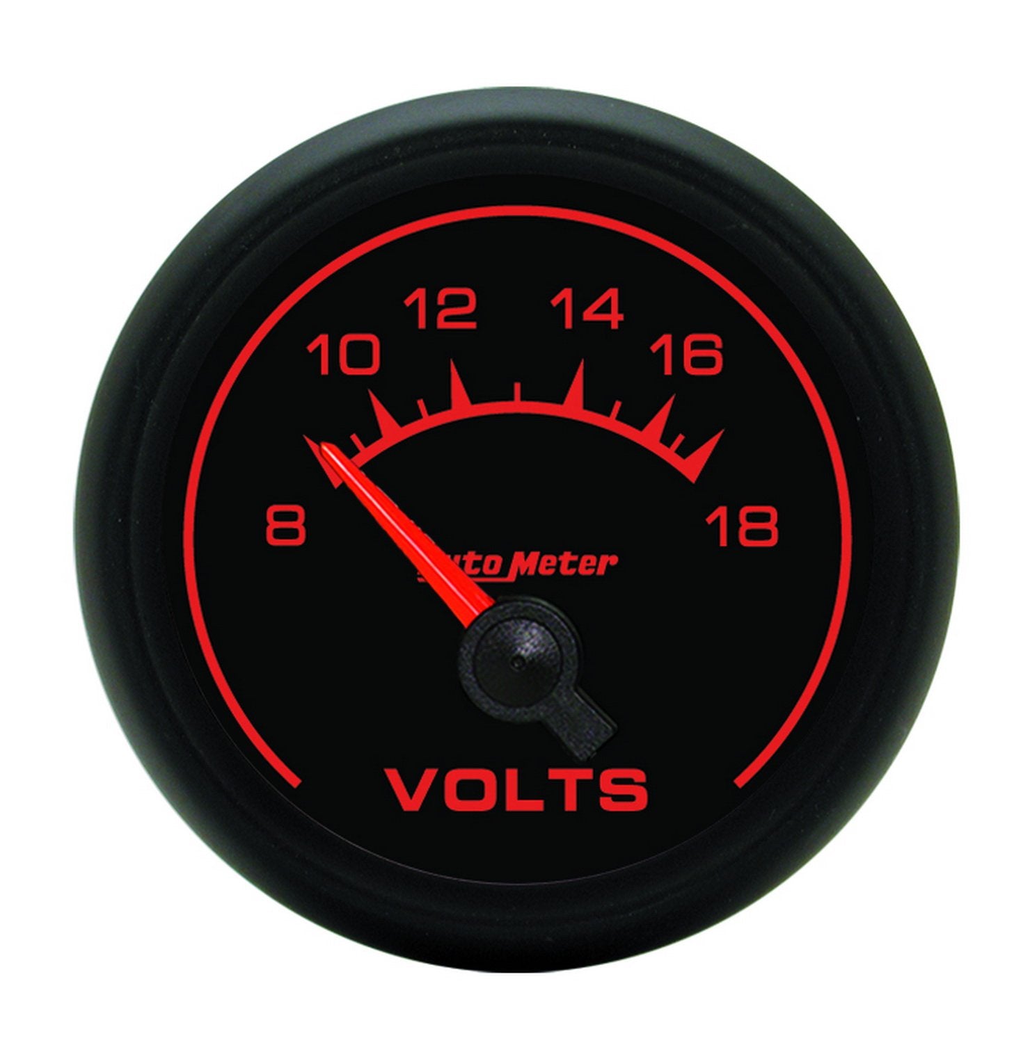 Auto Meter 2-1/16" 8-18V Short Sweep Electric Voltmeter 5992 ES