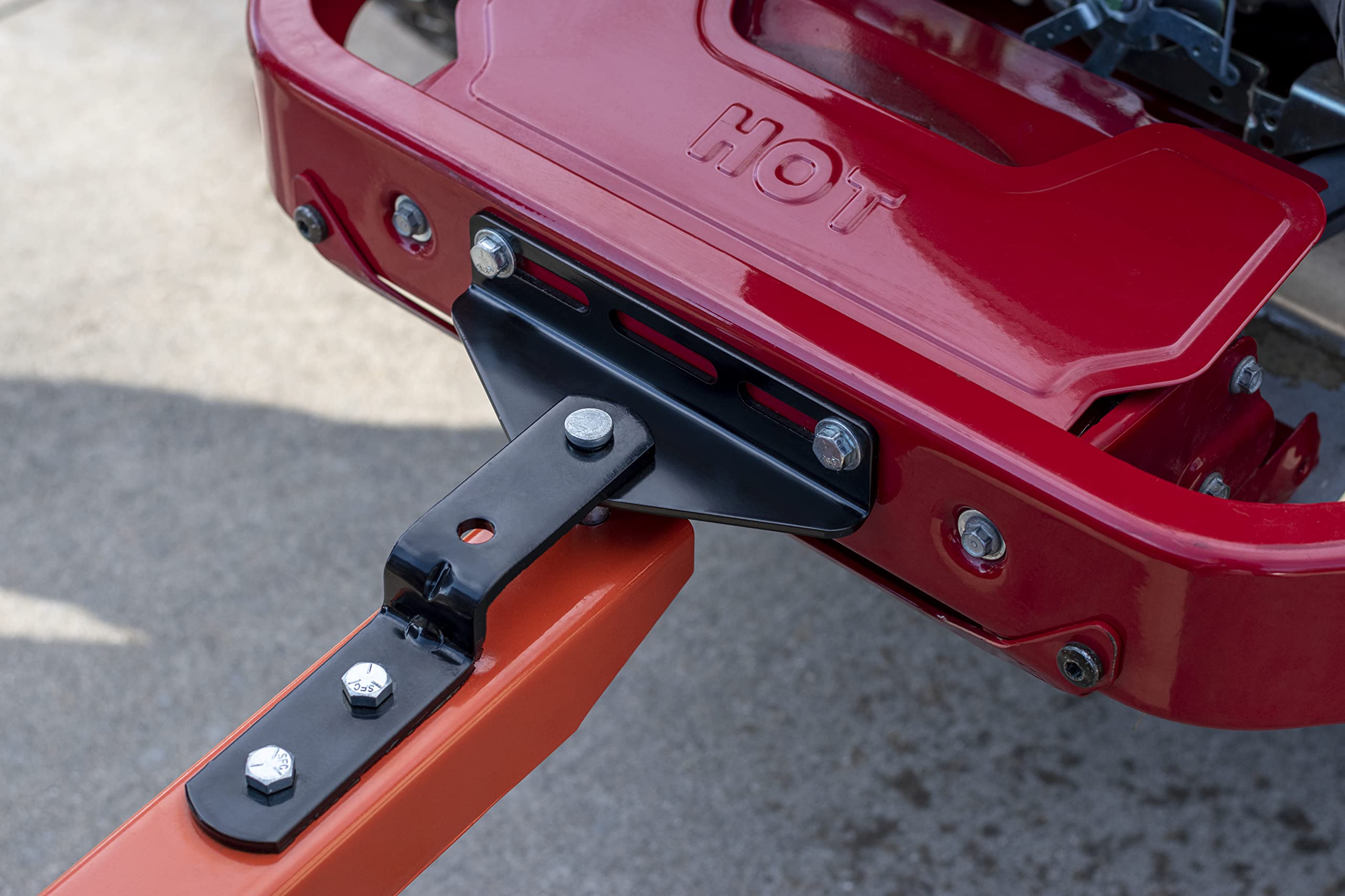 Zero Turn Mower Hitch Kit Agri-Fab 45-0596 Black