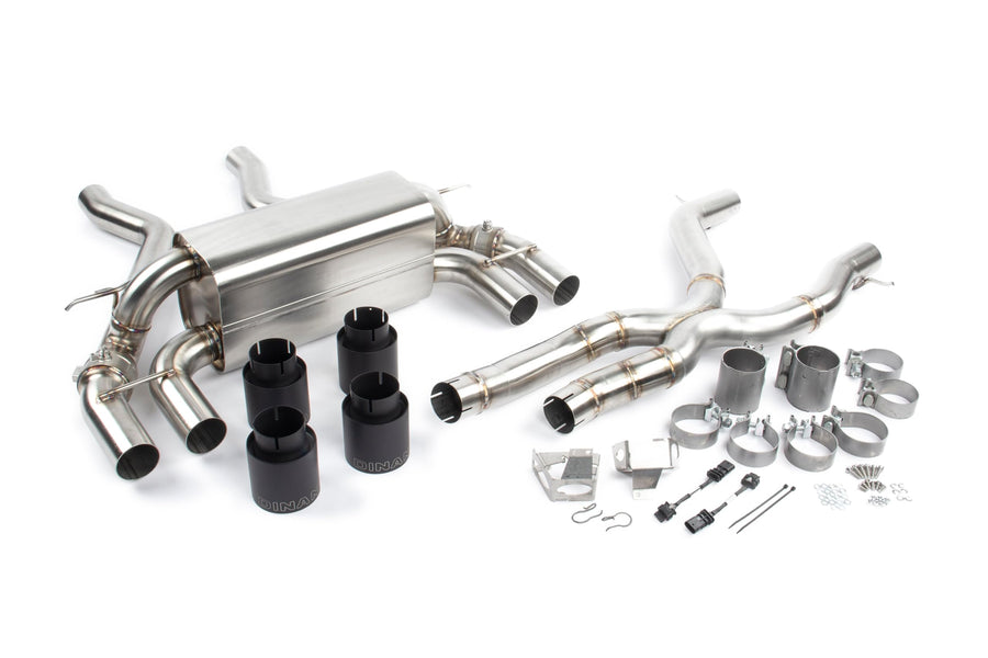 Dinan Free Flow D660-0082-BLK Axle-Back Exhaust F87 M2 Comp Black