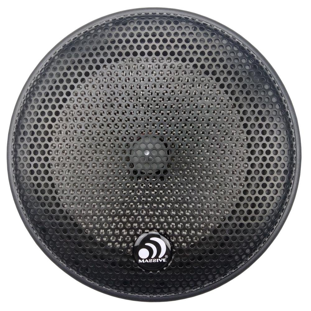 FK6 Massive Audio | 6.5" 2-Way Coaxial Speakers – 75W RMS / 150W Peak, 4 Ohm Car Audio Upgrade with Shallow Mount Design