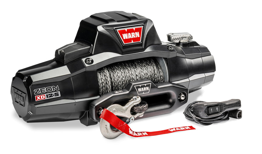 Zeon XD WARN 110012 12-S Convertible Winch Kit with Hub Wireless & Wired Remote - 12,000 lb Capacity