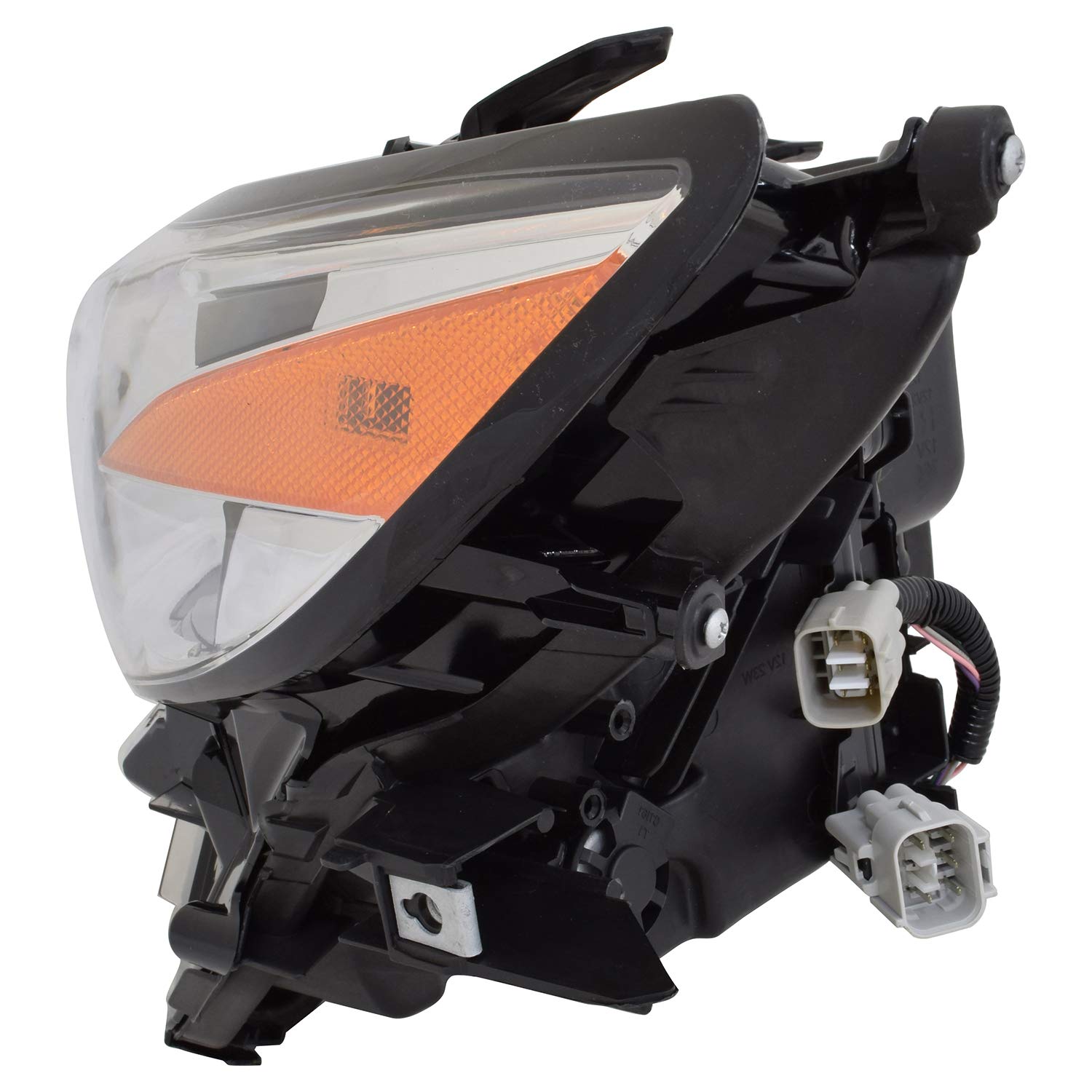 Left TYC Headlight Assembly Compatible with 2016-2018 Lexus ES350