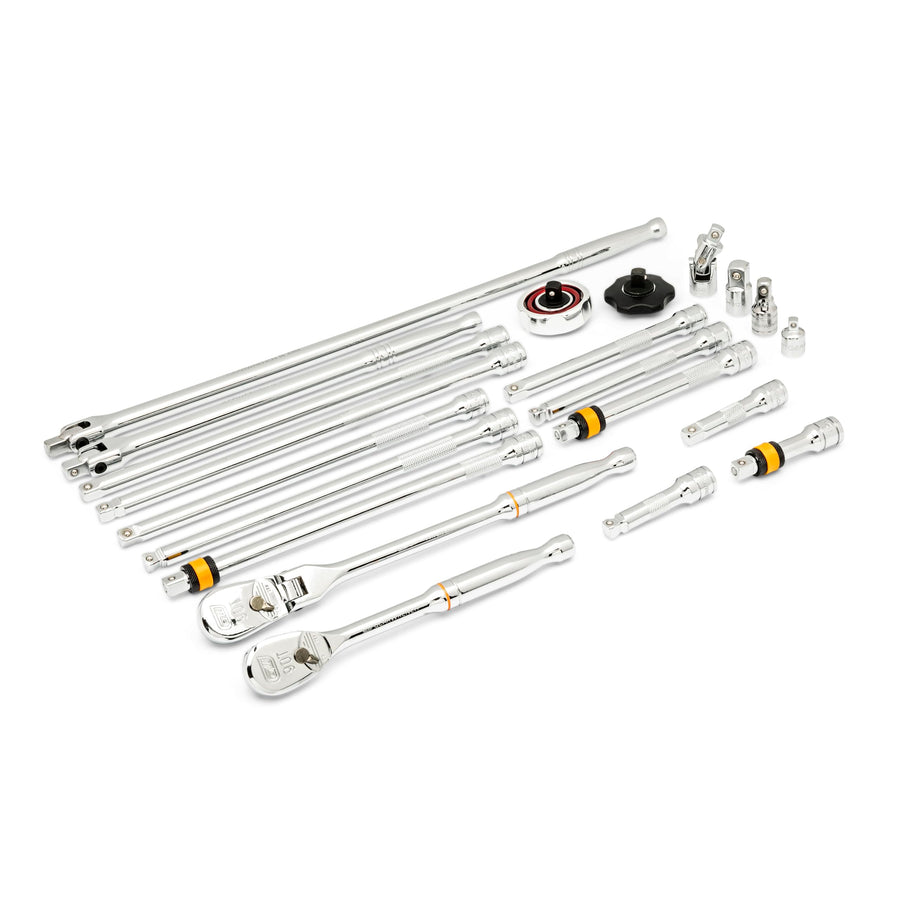 90T GEARWRENCH 21 Piece 3/8" Ratchet & Drive Tool Set with EVA Foam Tray - 86521