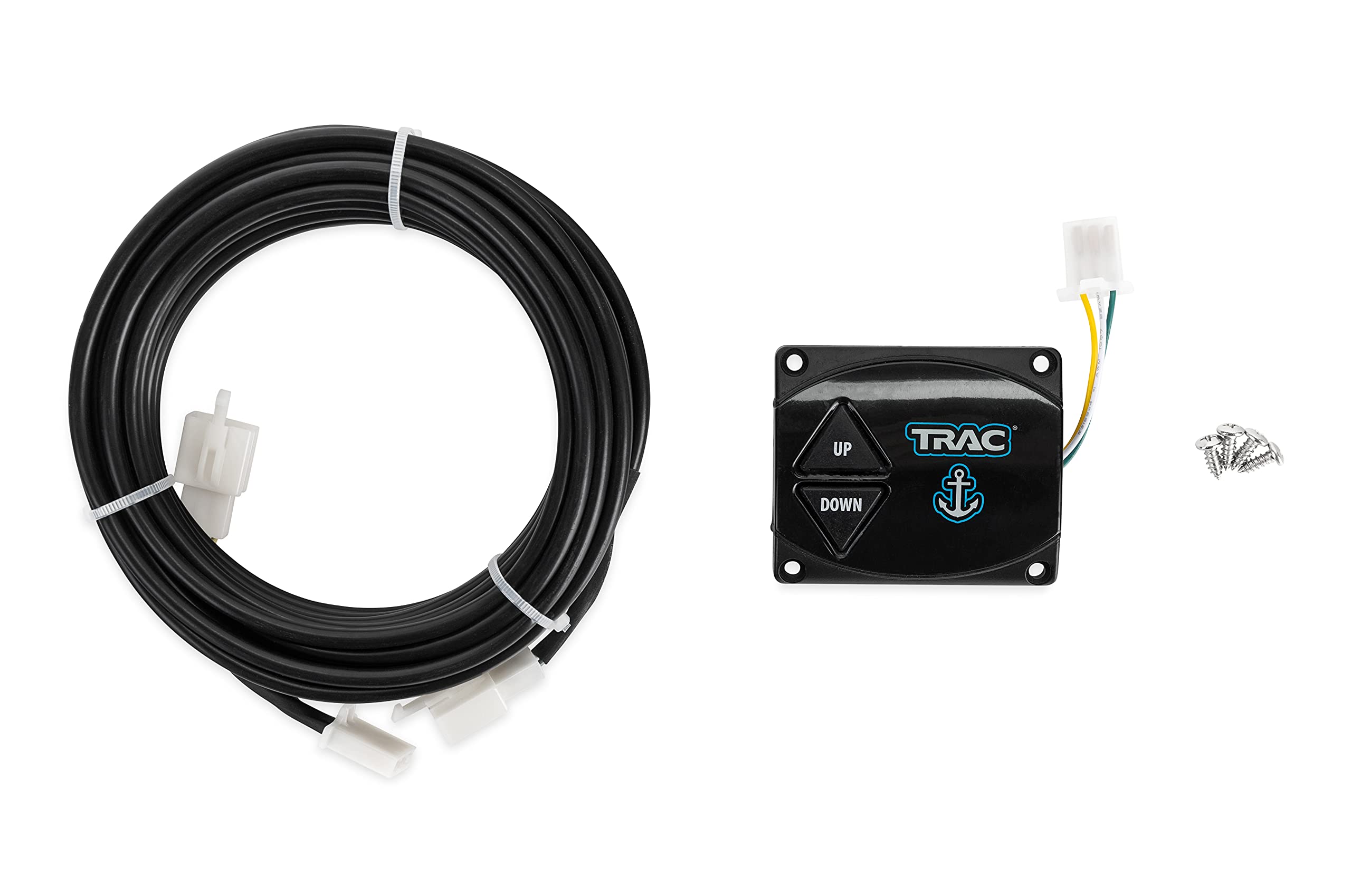 TRAC Outdoors G2 Camco Anchor Winch Second Switch - Compatible with TRAC G2 Fisherman 25 & Pontoon 35 (69040)