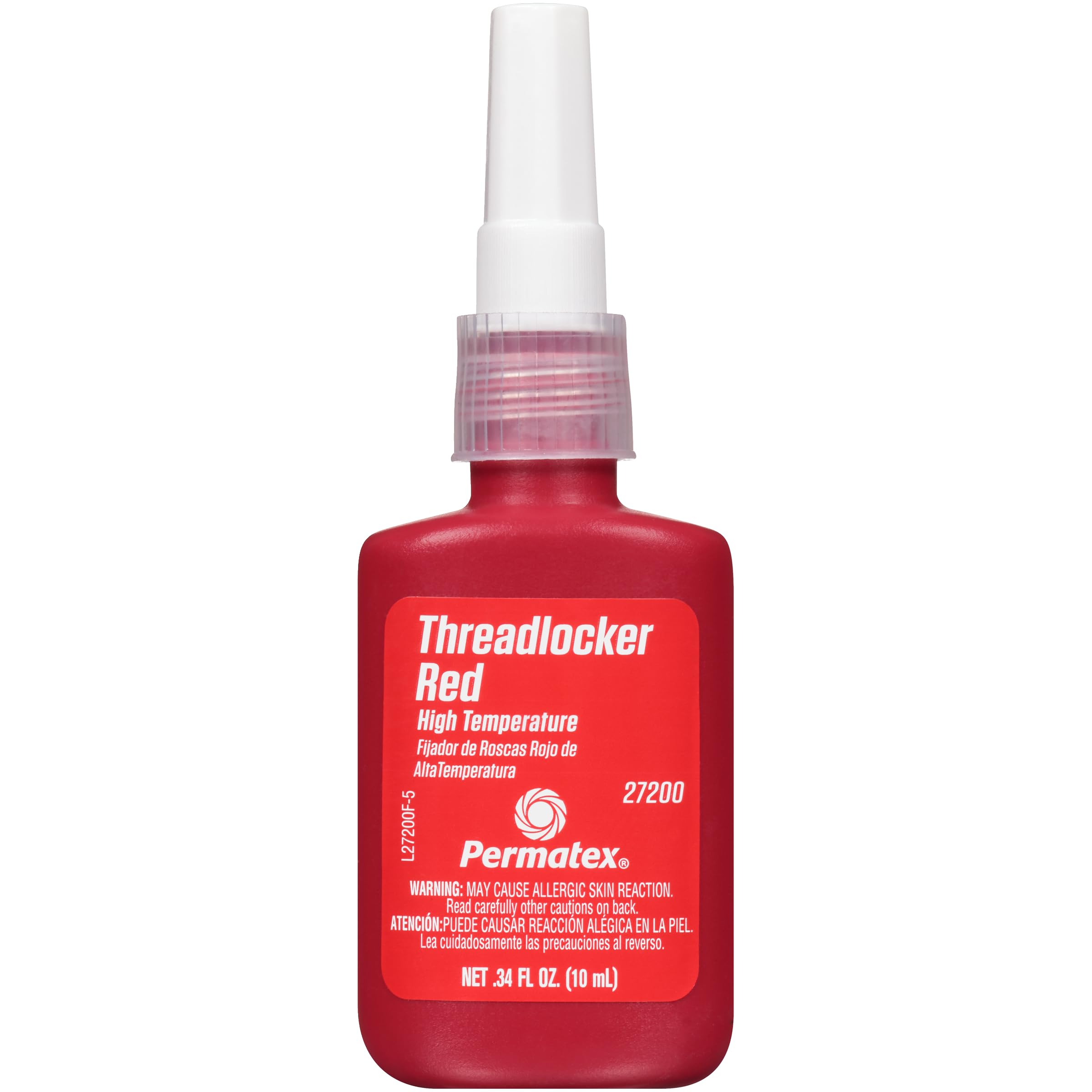 Permatex Hiigh Temperature Threadlocker Red, 10 ml