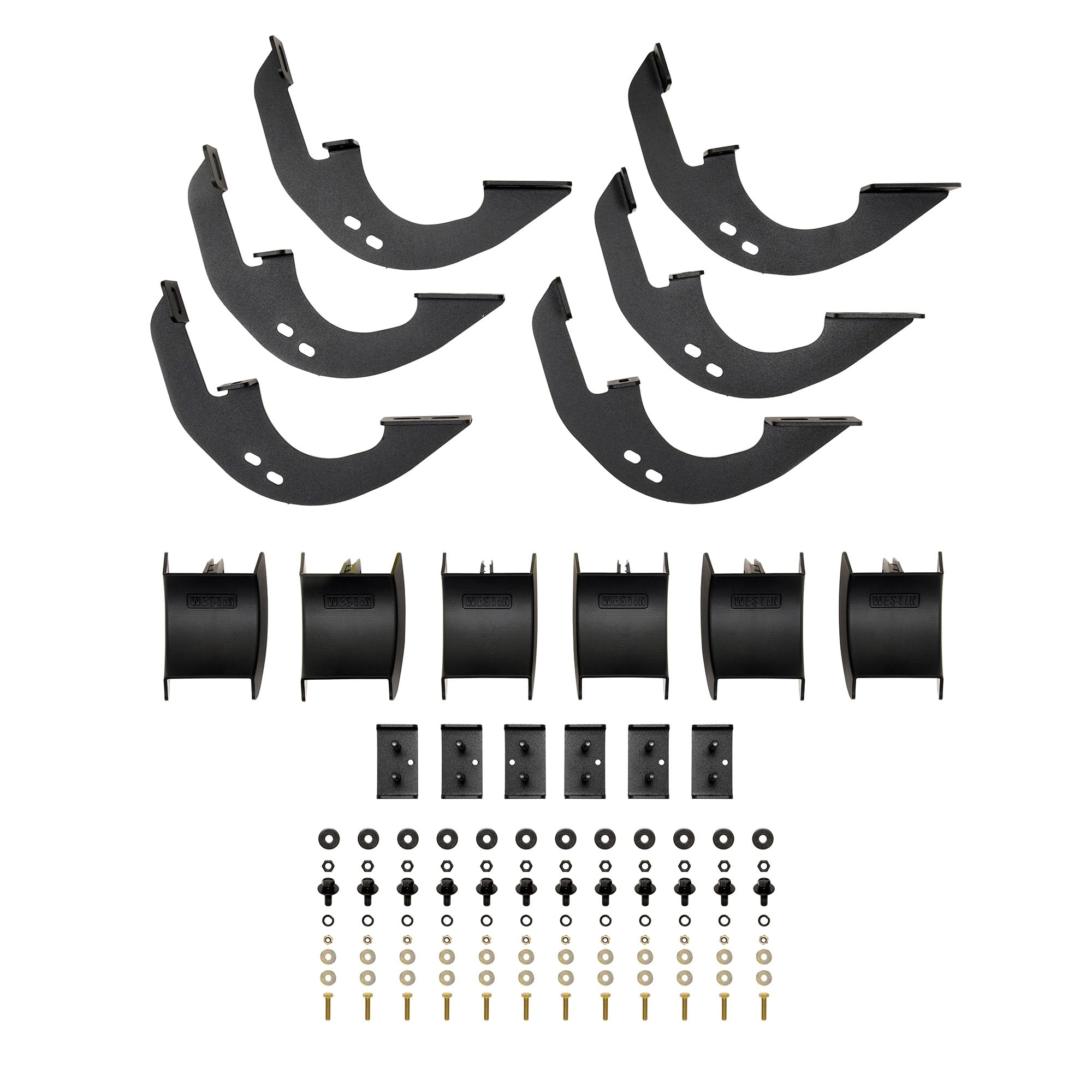HDX Westin 55-34125 Running Boards fits 2019-2026 Silverado Sierra 1500 2020-2026 Silverado Sierra 2500 3500 Double Cab (Exc 2019 LD and Limited)