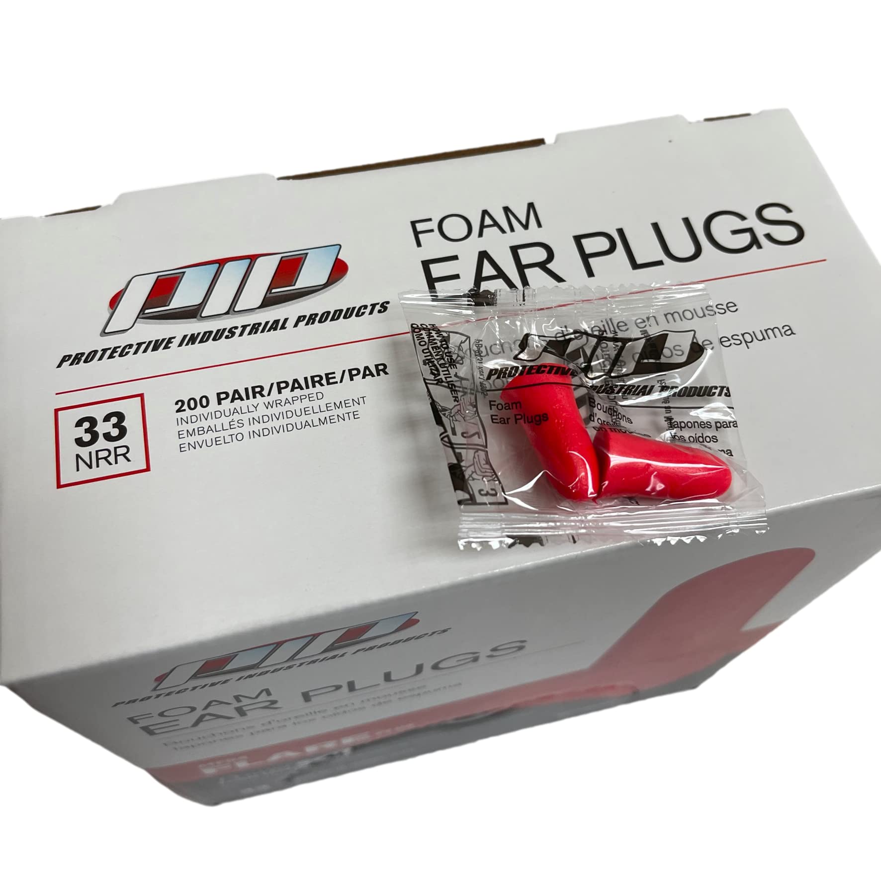 Plus Mega Flare‚Ѣ Earplugs - Oversize-small, Red - (Dispenser Box/200 Pair)