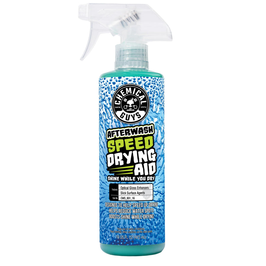 Chemical Guys After Wash Sprayable Car Wash Gloss Boosting Drying Aid - 16 oz Detailing Spray Helps Reduce Water Spots, Adds Shine, and Speeds Drying for Trucks, and Motorcycles