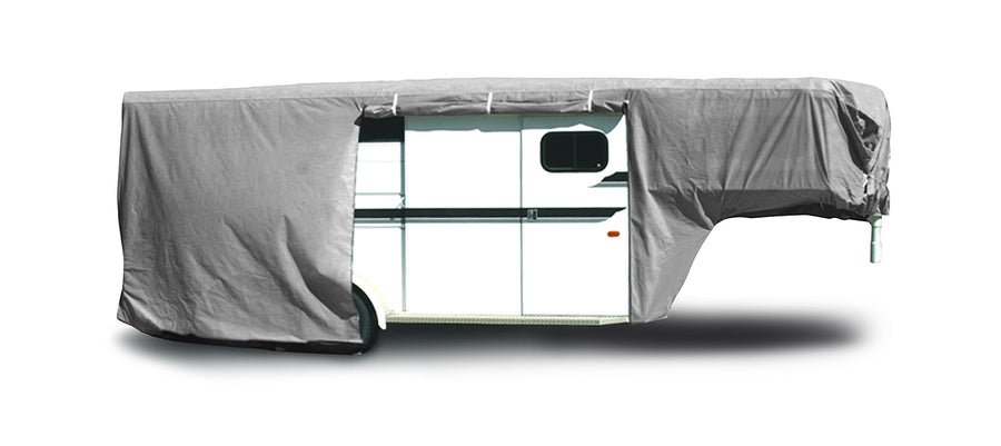 ADCO SFS AquaShed 46013 Gooseneck Horse Trailer Cover, Fits 28'7" - 31'6" Trailers, Gray