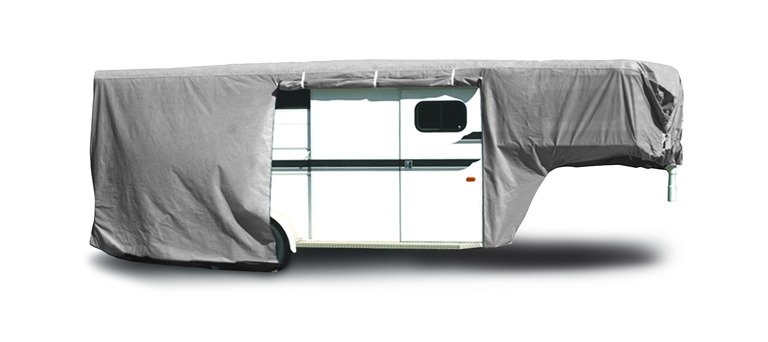 Gooseneck ADCO 46014 AquaShed Horse Trailer Cover, Fits 31'7" - 34'6" Trailers, Gray