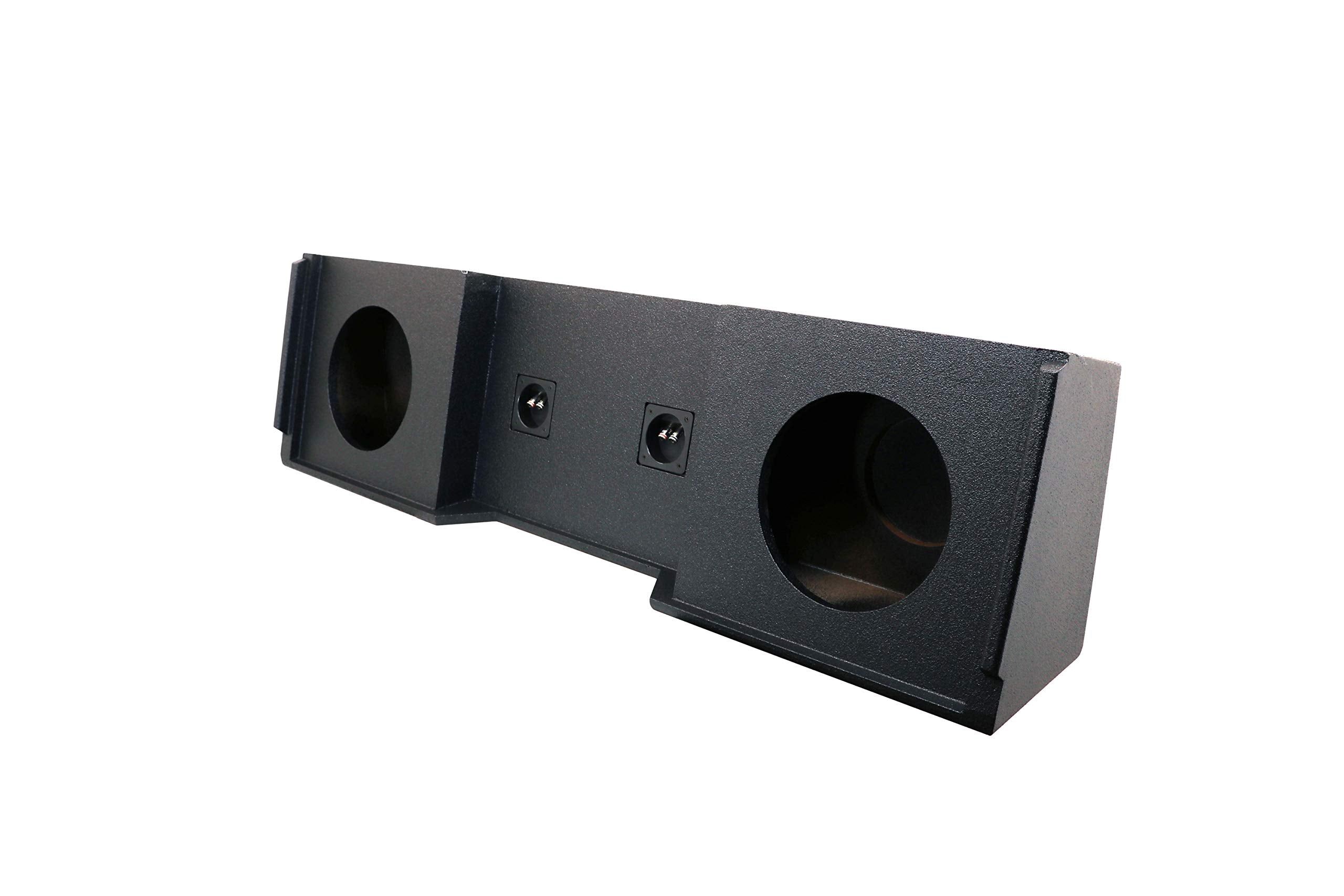 Atrend Series A152-10 10-Inch Dual Down-Fire Subwoofer Boxes with Bed Liner Finish