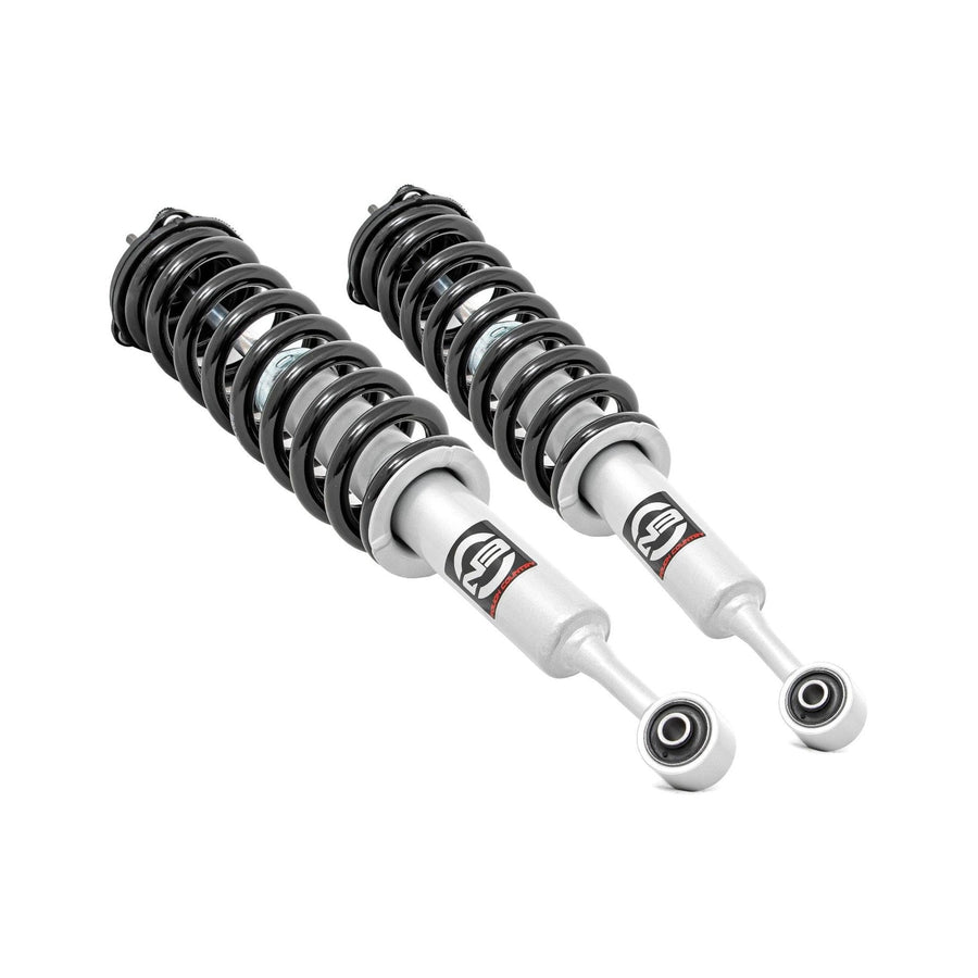 Rough Country N3 Struts Leveling for Toyota 4Runner (2010-2024) & FJ Cruiser (2010-2014) 2" Lift - Pre-Loaded Coil Strut, Bolt-on Install, Set of 2