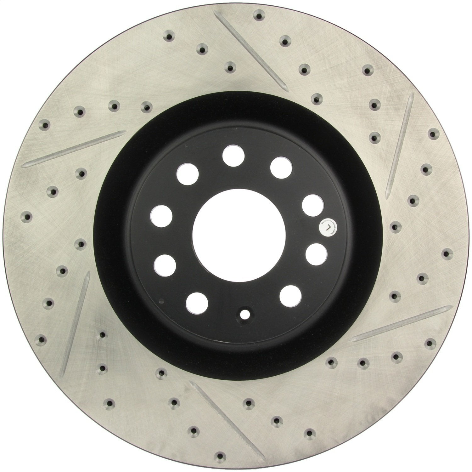 Sport Drilled/Slotted Brake Rotor StopTech 127.33112L (Front Left), 1 Pack