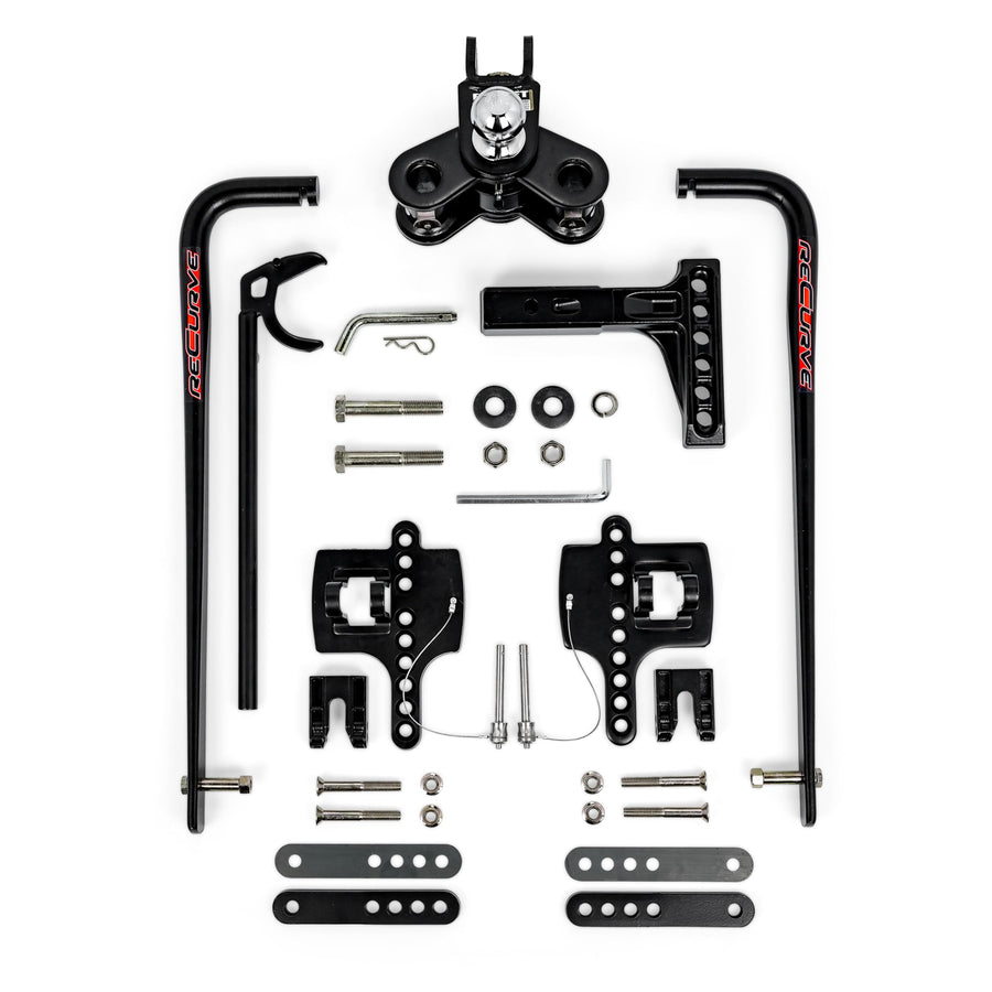 Eaz-Lift Camco ReCurve R3 800lb Camper/RV Weight Distribution Hitch - Features Adjustable Sway Control & Includes 2-5/16" Hitch Ball w/15,000lb Max Rating - 1000lb Max Tongue Weight Rating (48782)