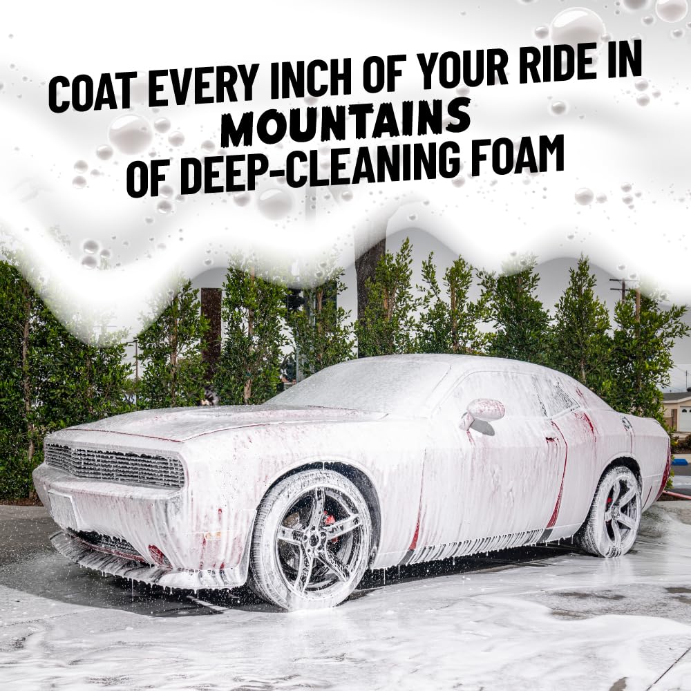 Chemical Guys TORQ Professional Foam Cannon EQP_310 Max Foam 8, (Great for Cars, Trucks, SUVs, Motorcycles, RVs & More) 32 oz Bottle