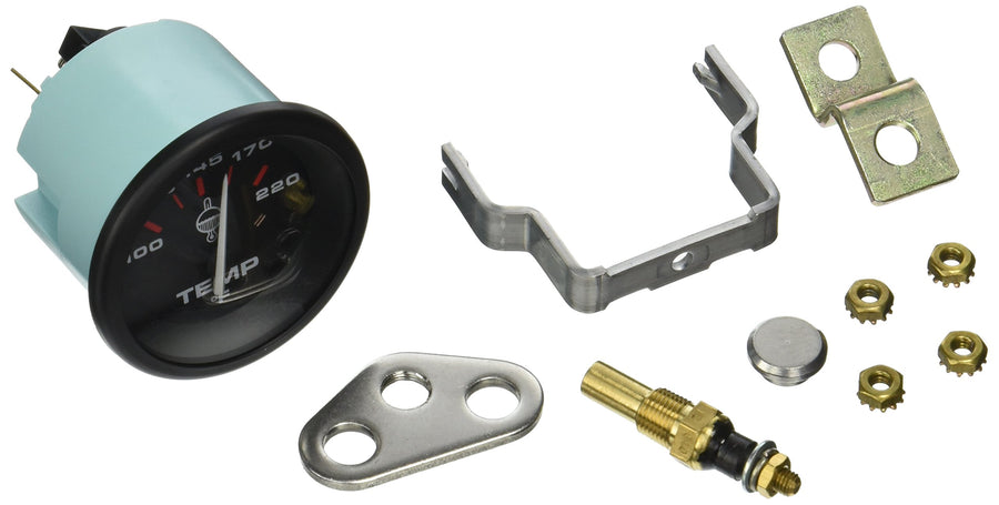 Amega Domed Outboard Sierra International 58862P 100 to 220 Degree F Range Water Temp Kit, 2"