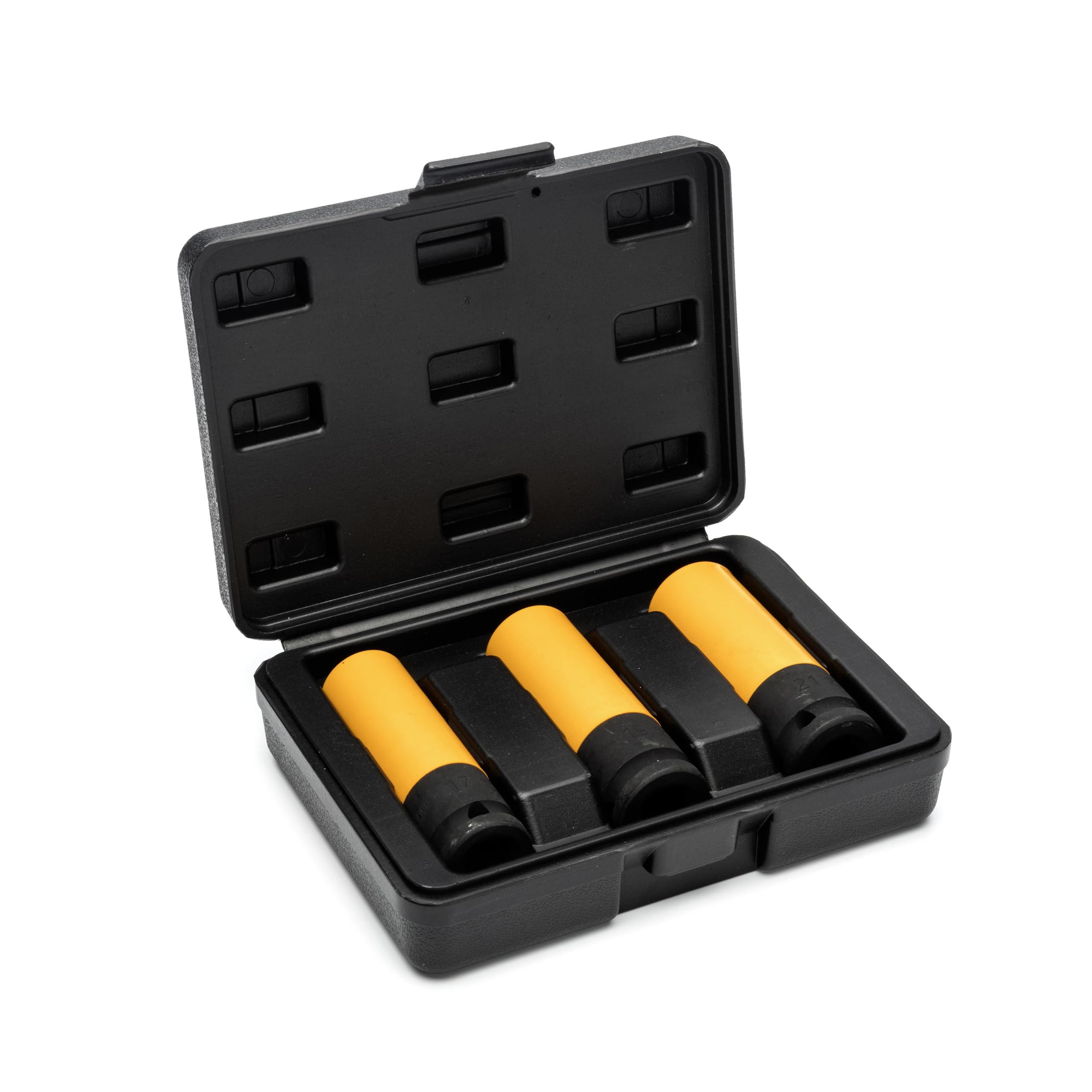 1/2" Drive GEARWRENCH High-Strength Wheel Protector Impact Metric Socket Set | 84946 3 Piece