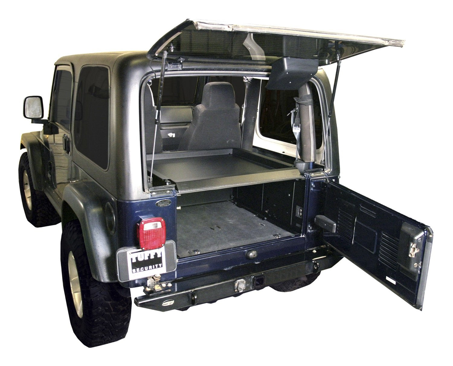 Jeep TJ, LJ & YJ Tuffy Security Deck Enclosure