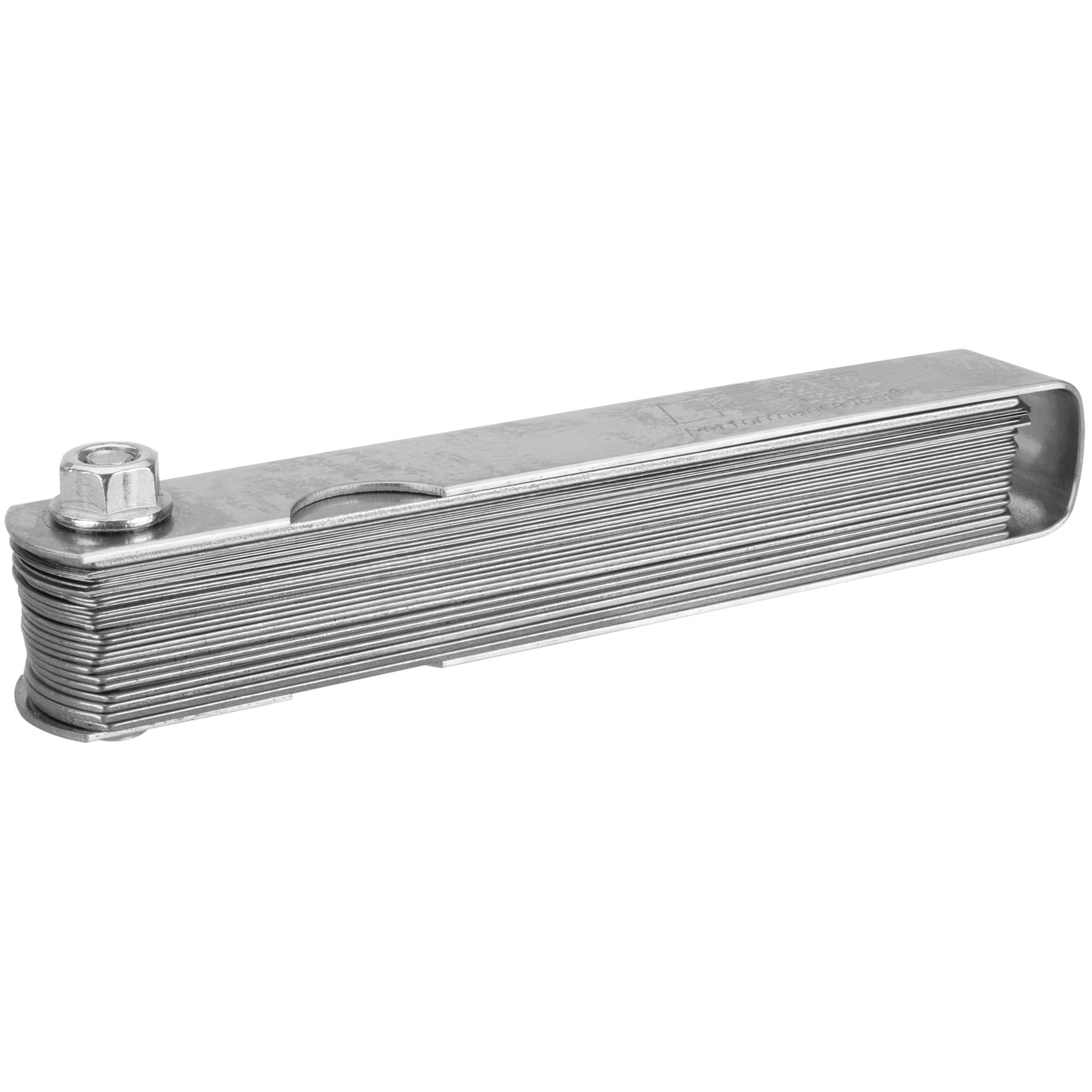 W125C Performance Tool: 32 Blade Metric and SAE Feeler Gauge Set with .010 Brass Blade for Transistorized Ignitions, 3-1/2 in. Long