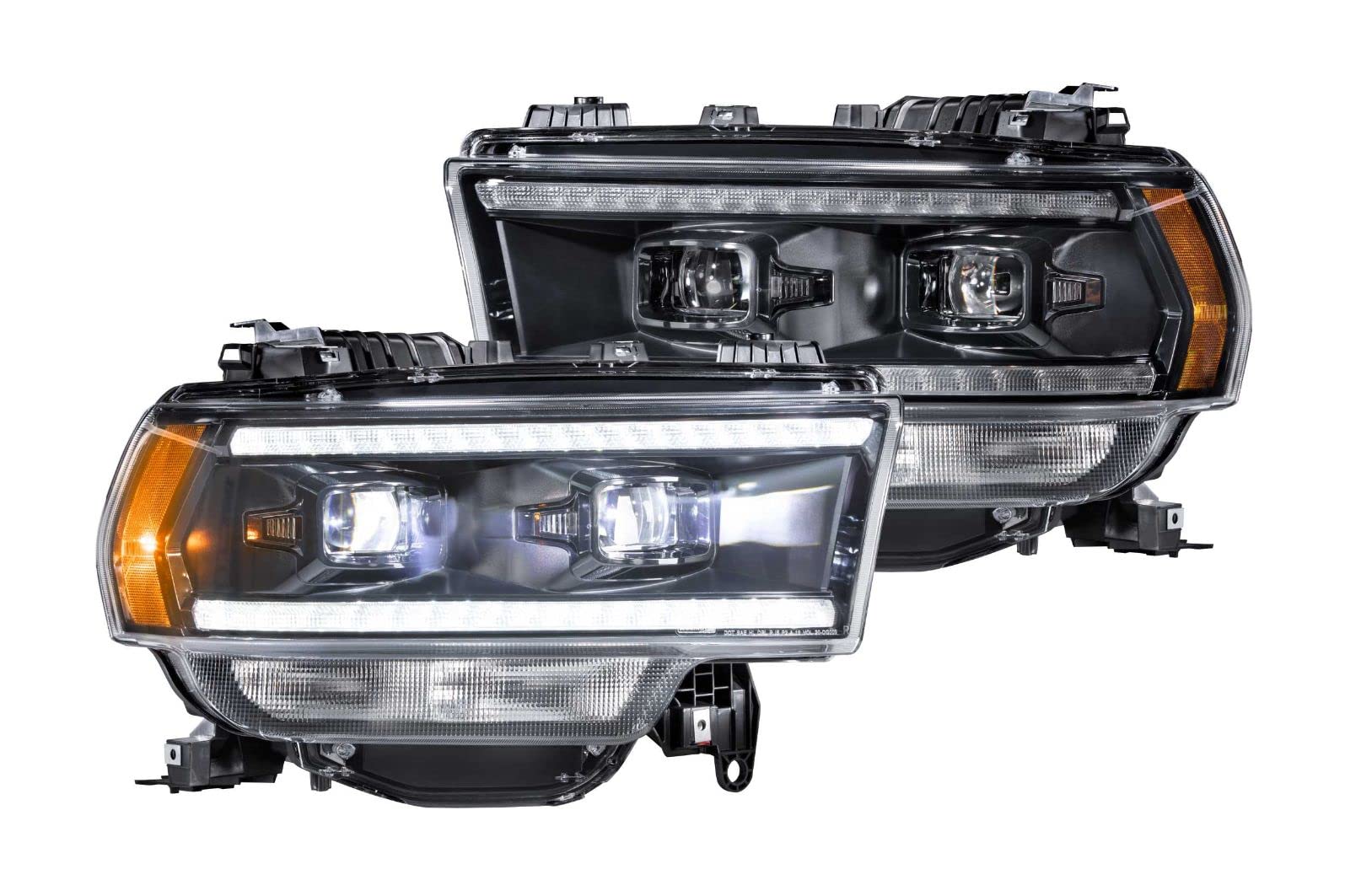 Morimoto XB LED Headlights Fits Dodge Ram 2500/3500 2019+, Plug and Play Assemblies Headlight (LF704)