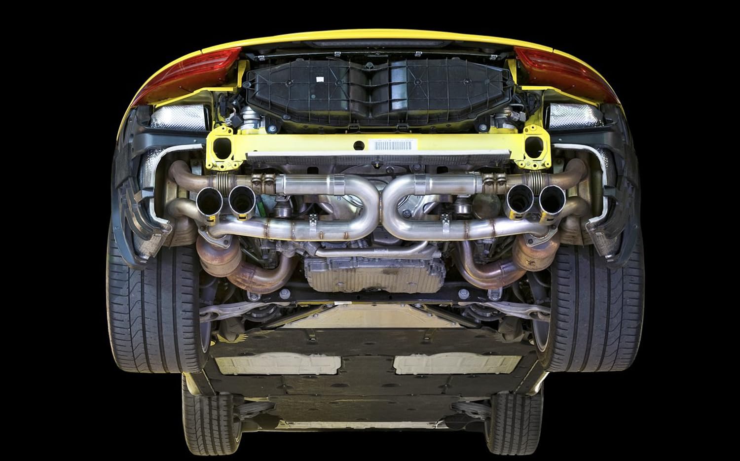 Porsche 991 AWE Tuning SwitchPath Exhaust for PSE Cars Diamond Black Tips