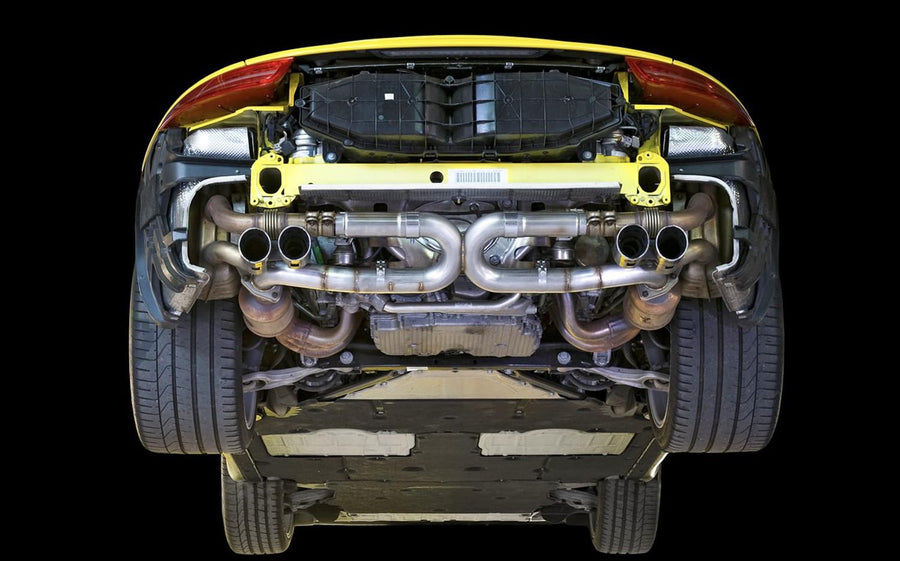 Porsche 991 AWE Tuning SwitchPath Exhaust for PSE Cars Diamond Black Tips