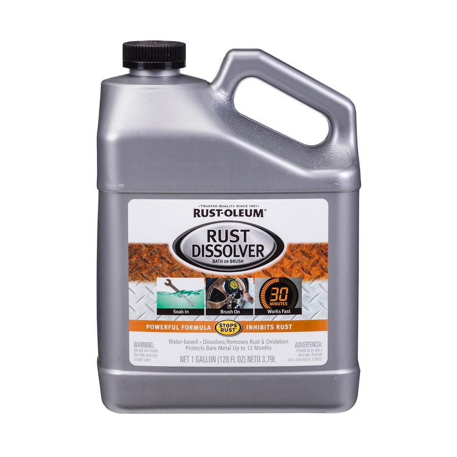 Rust-Oleum Soak & Bath Rust Dissolver | Heavy-Duty Corrosion Remover for Metal Tools, Cars, Bikes, Grills, Bolts, Firearms & More | Gallon