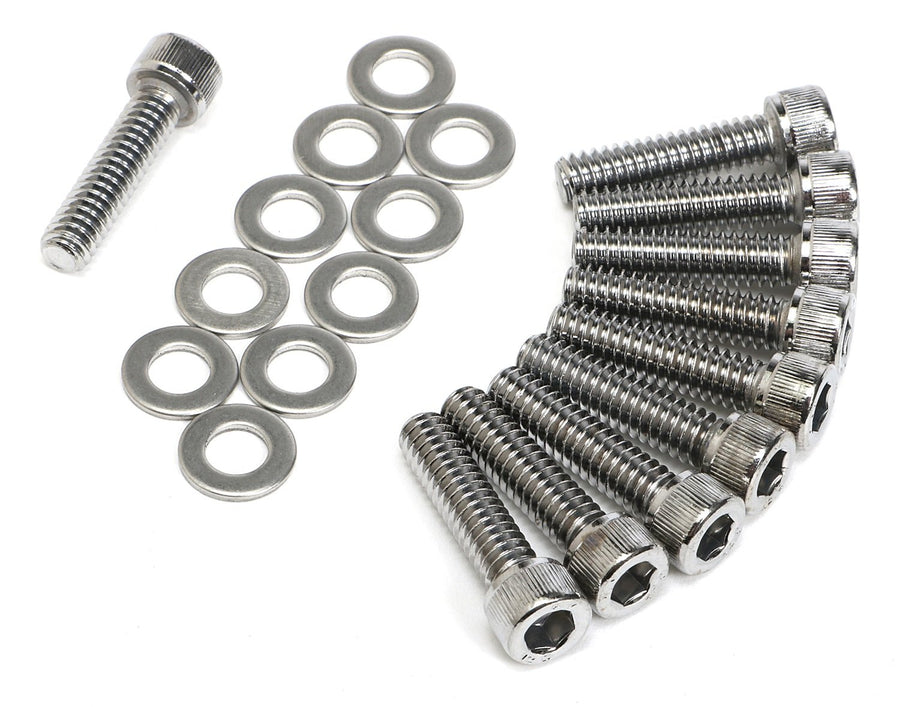 TIMING COVER BOLT SET FOR SBC ALUMINUM COVER - TRANS-DAPT PERFORMANCE (9284)
