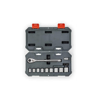 15 Pc Crescent 3/8" Drive 6 Point SAE Mechanics Tool Set - CSWS38SAE15