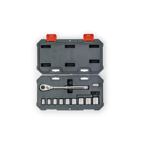 15 Pc Crescent 3/8" Drive 6 Point SAE Mechanics Tool Set - CSWS38SAE15