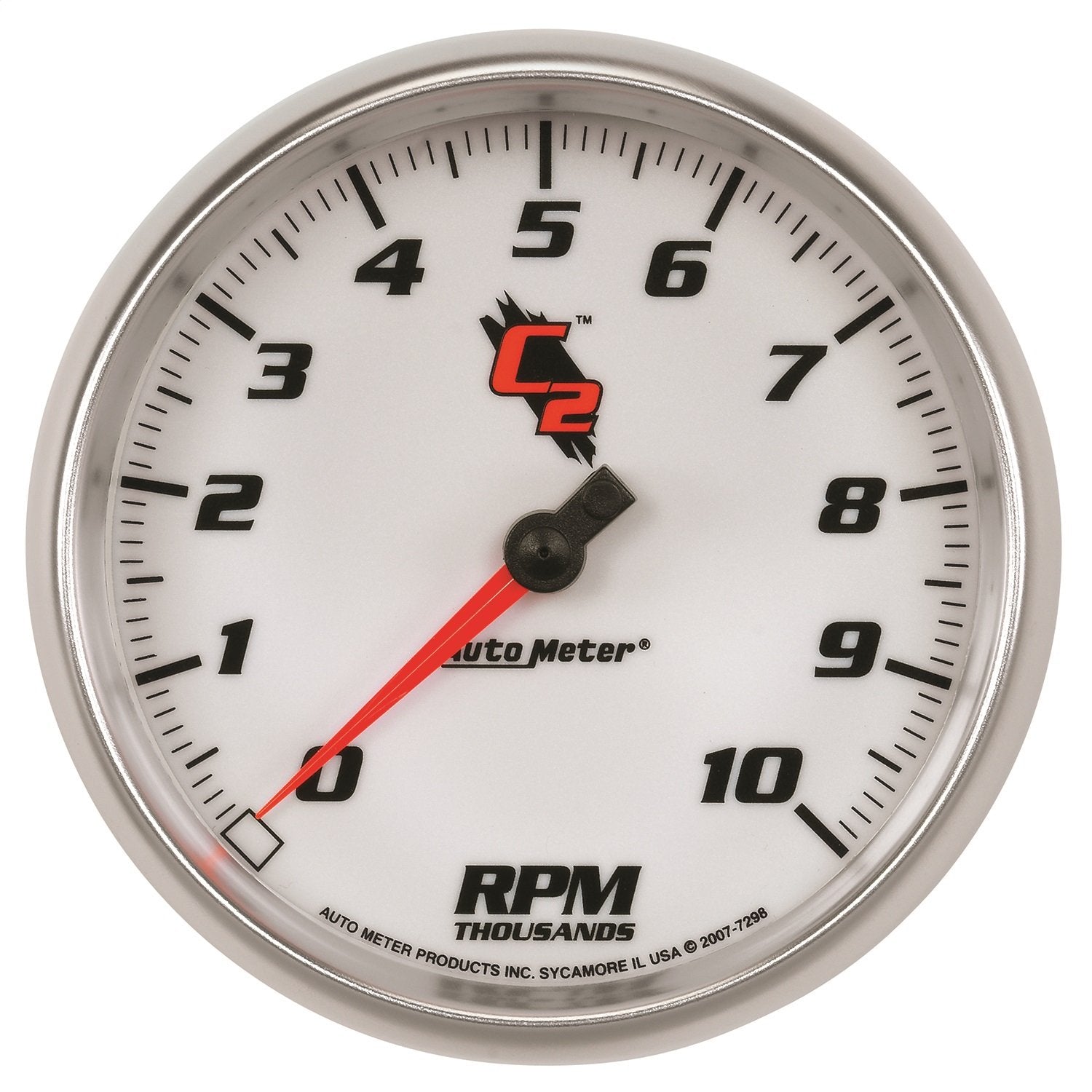 Auto Meter C2 5" 10000 RPM In-Dash Tachometer 7298