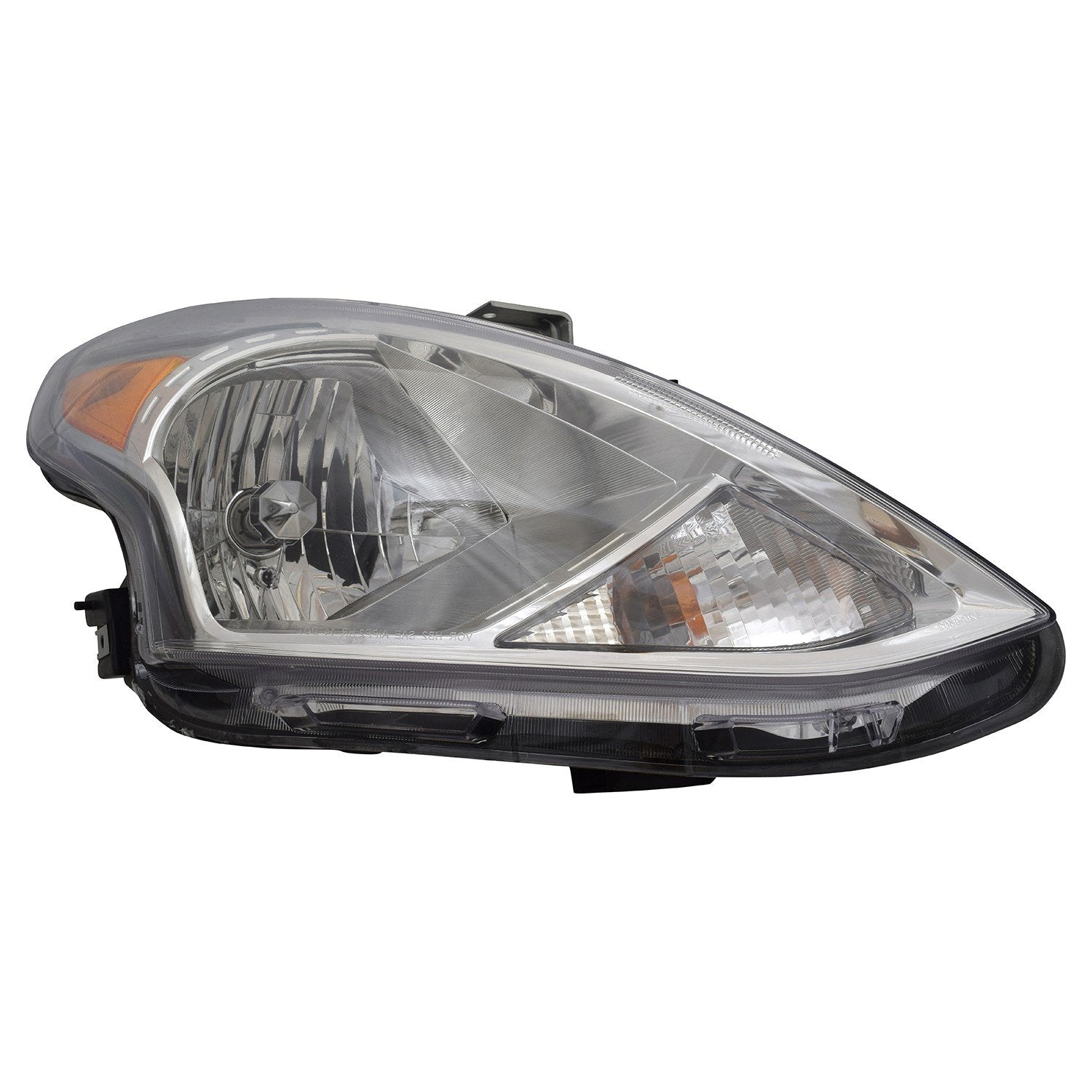 Left TYC Headlight Assembly Compatible with 2015-2019 Nissan Versa
