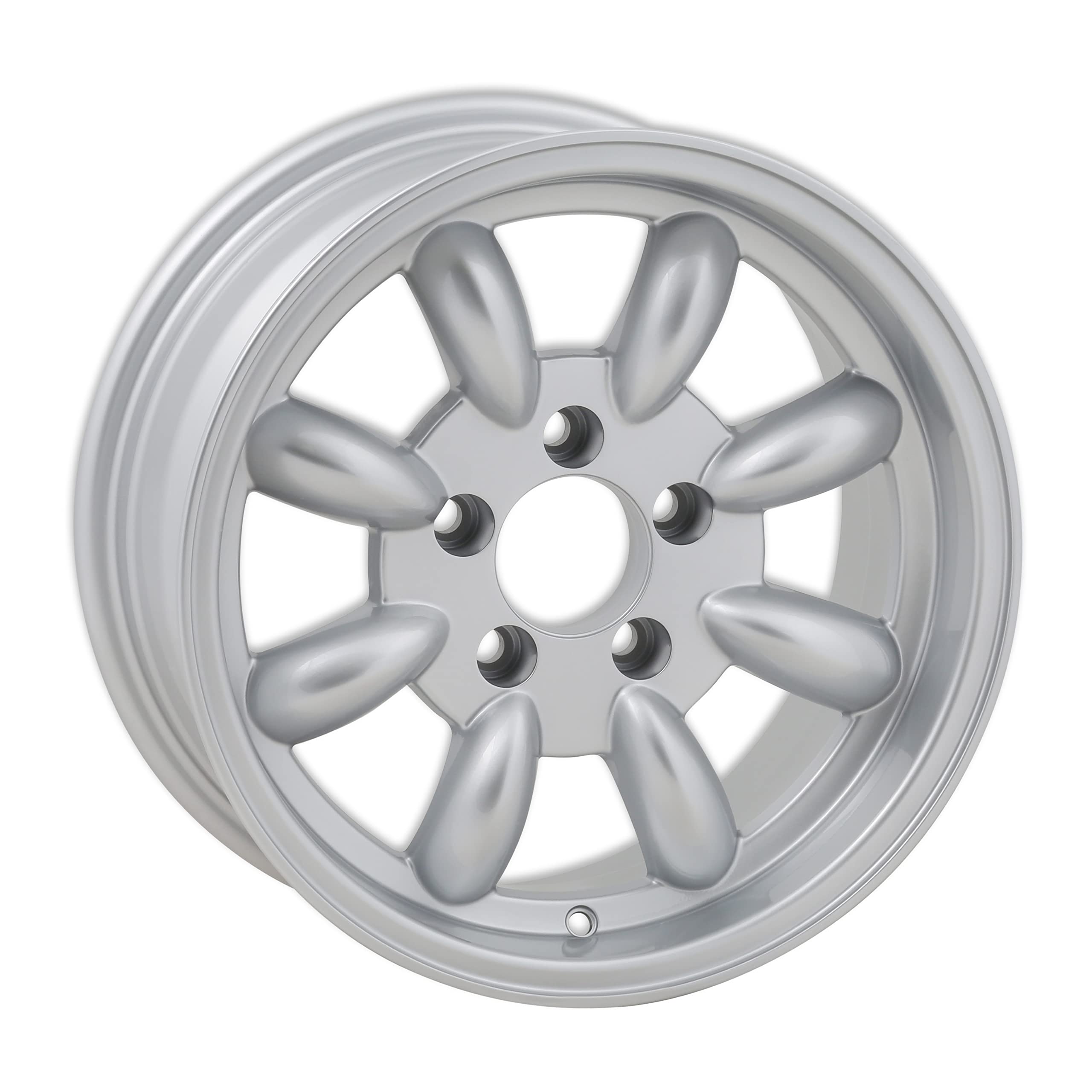 T/A Legendary Wheels 8-Spoke - 15 x 7 in. - 5 x 4.5-4.25 bs - Silver