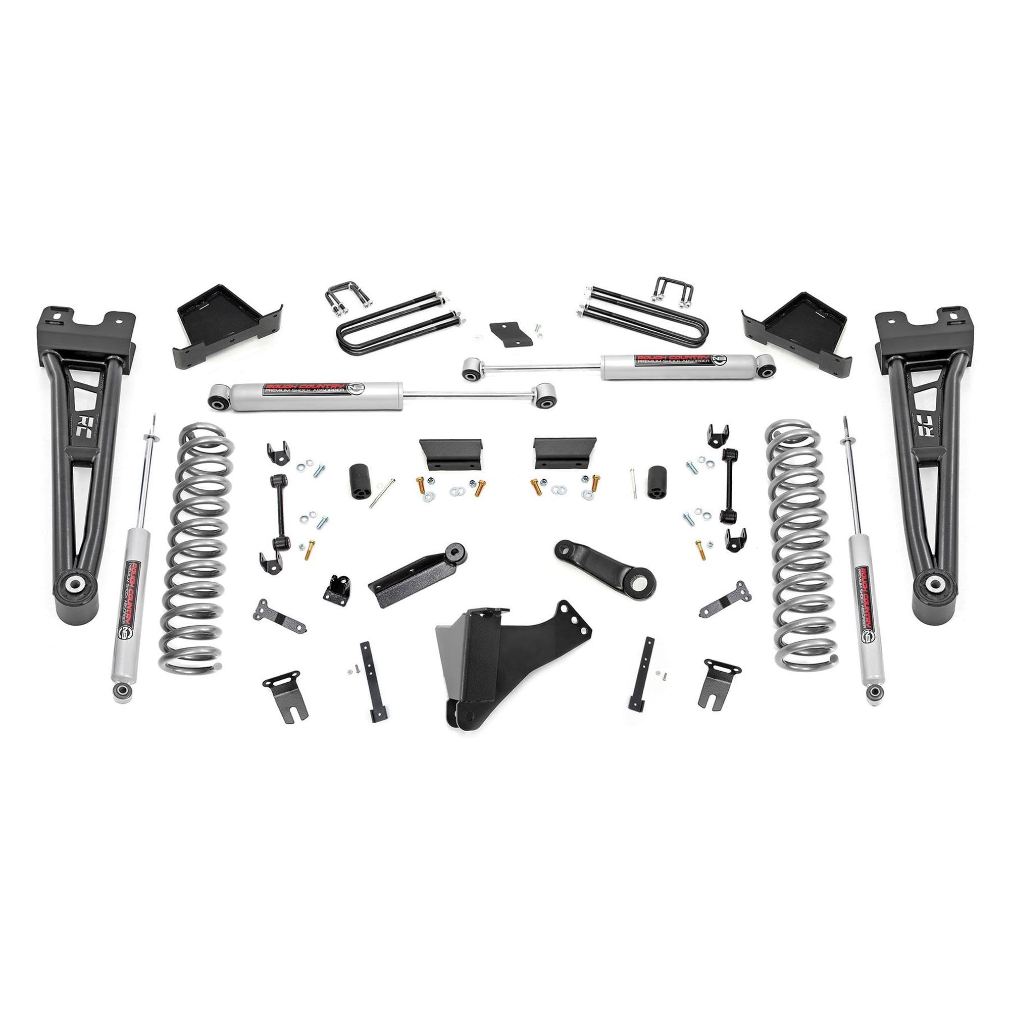 6" Lift Kit Rough Country for 23-24 Ford F-250/F-350 Super Duty | Gas - 41630
