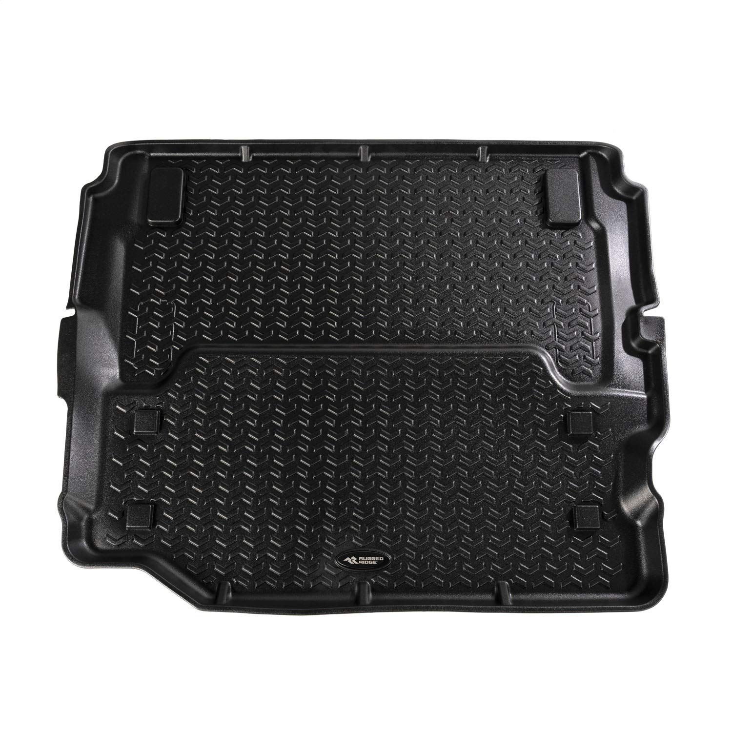 All-Terrain Rugged Ridge Cargo Liner for Jeep Wrangler JL | Black | 12975.51 | Fits 2018-2025 Jeep Wrangler JL 2-Door