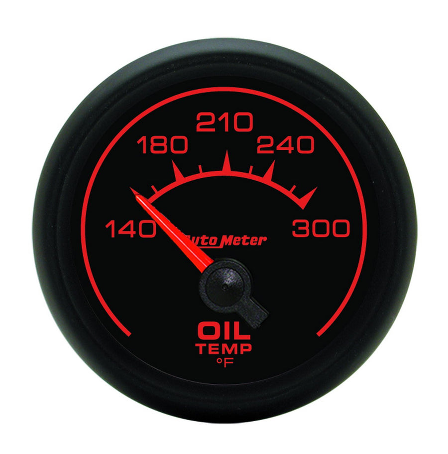 Auto Meter 2-1/16" 140-300 Degree F Short Sweep Electric Oil Temperature Gauge 5948