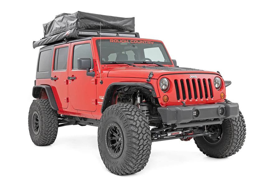 Rough Country Bumper Caps Front for 2007-2018 Jeep Wrangler JK - 1047