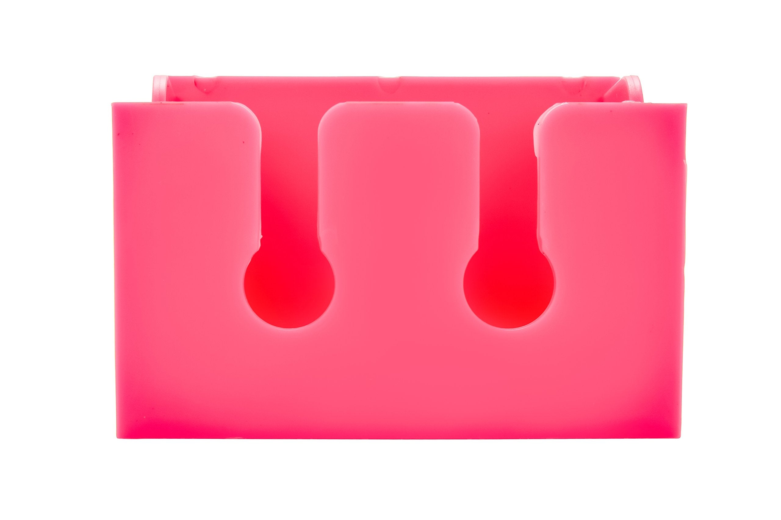 Pop-A-Toothbrush Camco | Features Vented Design & No Tool Installation | Ideal for Camper, RVs, Boats, Travel Trailers & More | Holds 2 Toothbrushes, Pink (57205)
