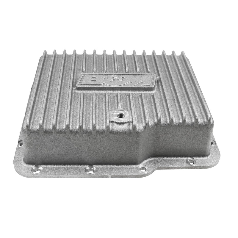 Cast Aluminum B&M 70280 Extra Depth Transmission Pan