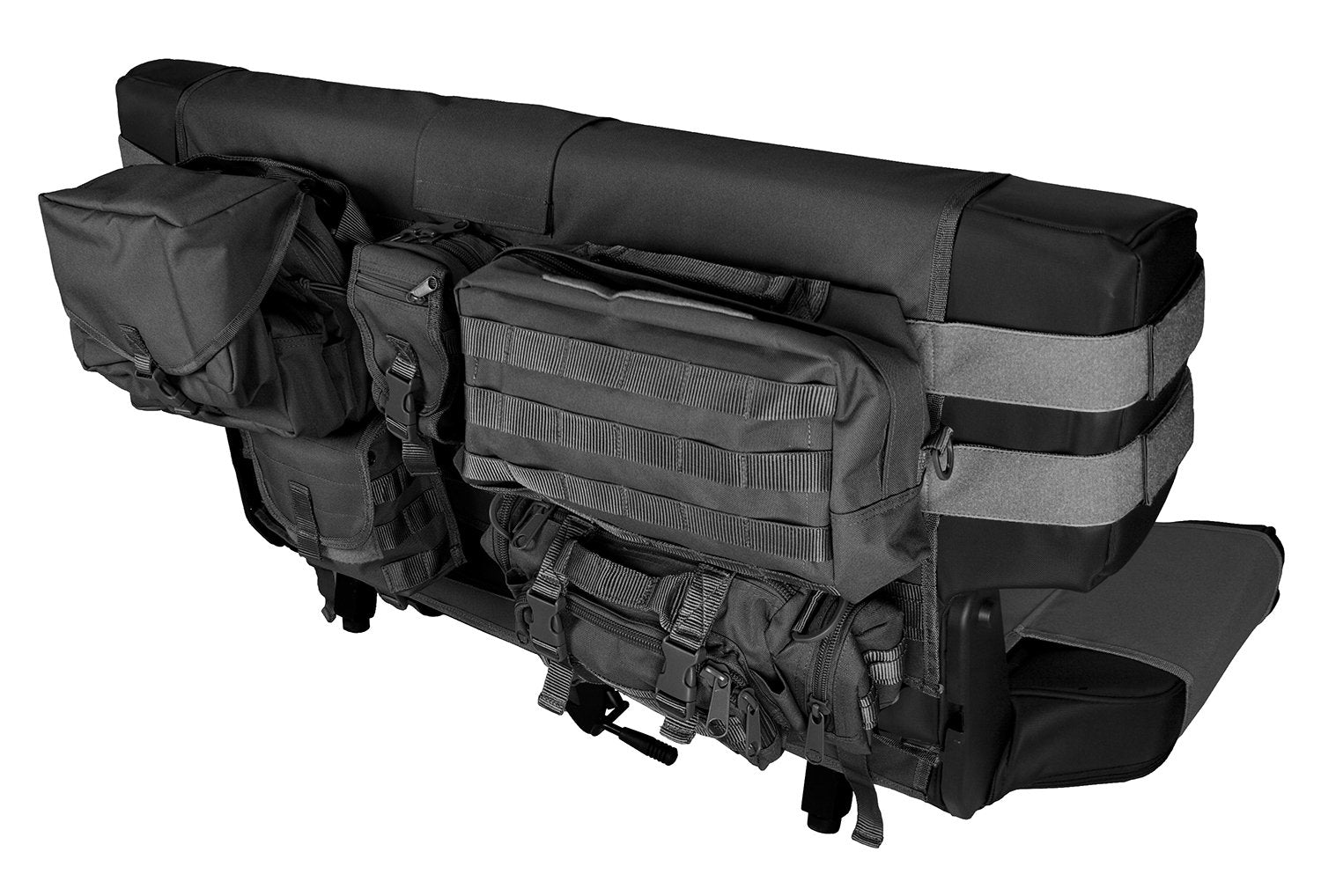 Rugged Ridge Seat Cover, Rear, Cargo, Black 13246.01; 76-06 Jeep CJ/Wrangler YJ/TJ