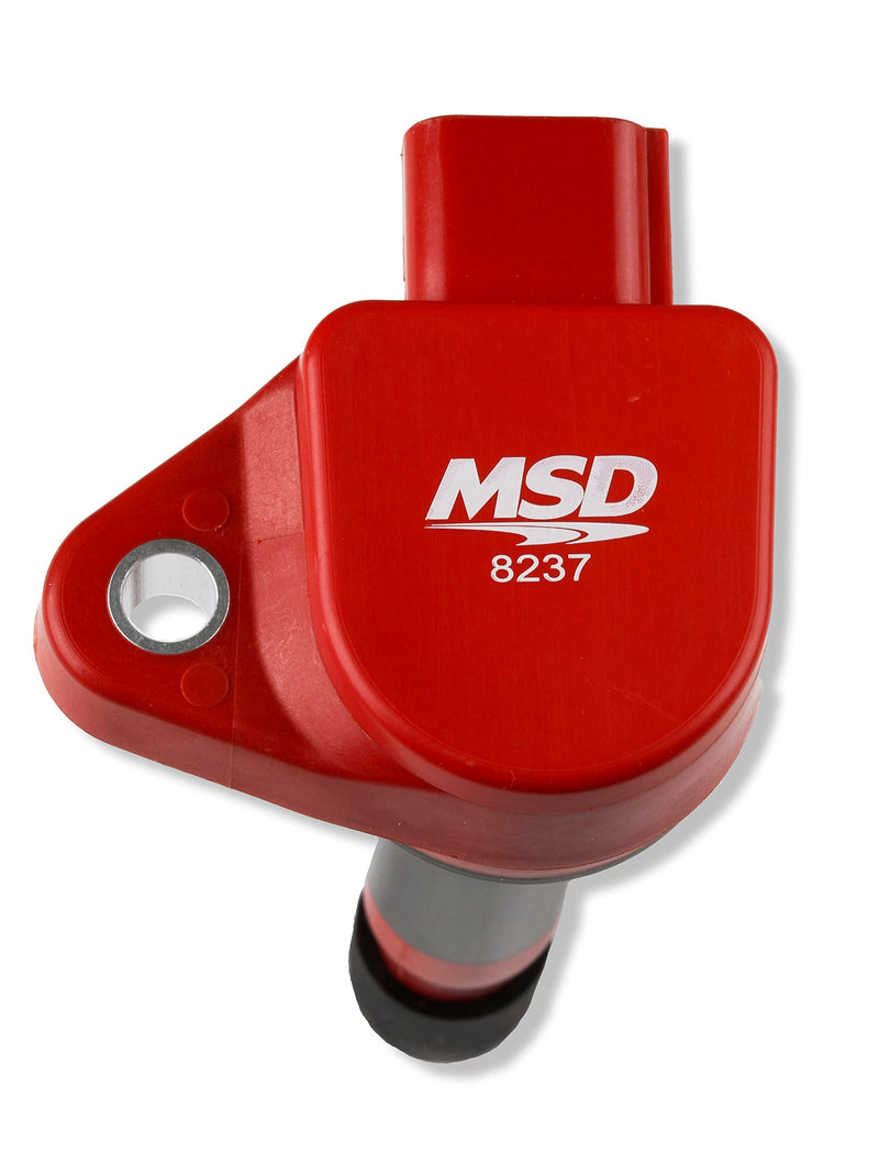 Blaster Series MSD 8237 Ignition Coil, Red, Individual