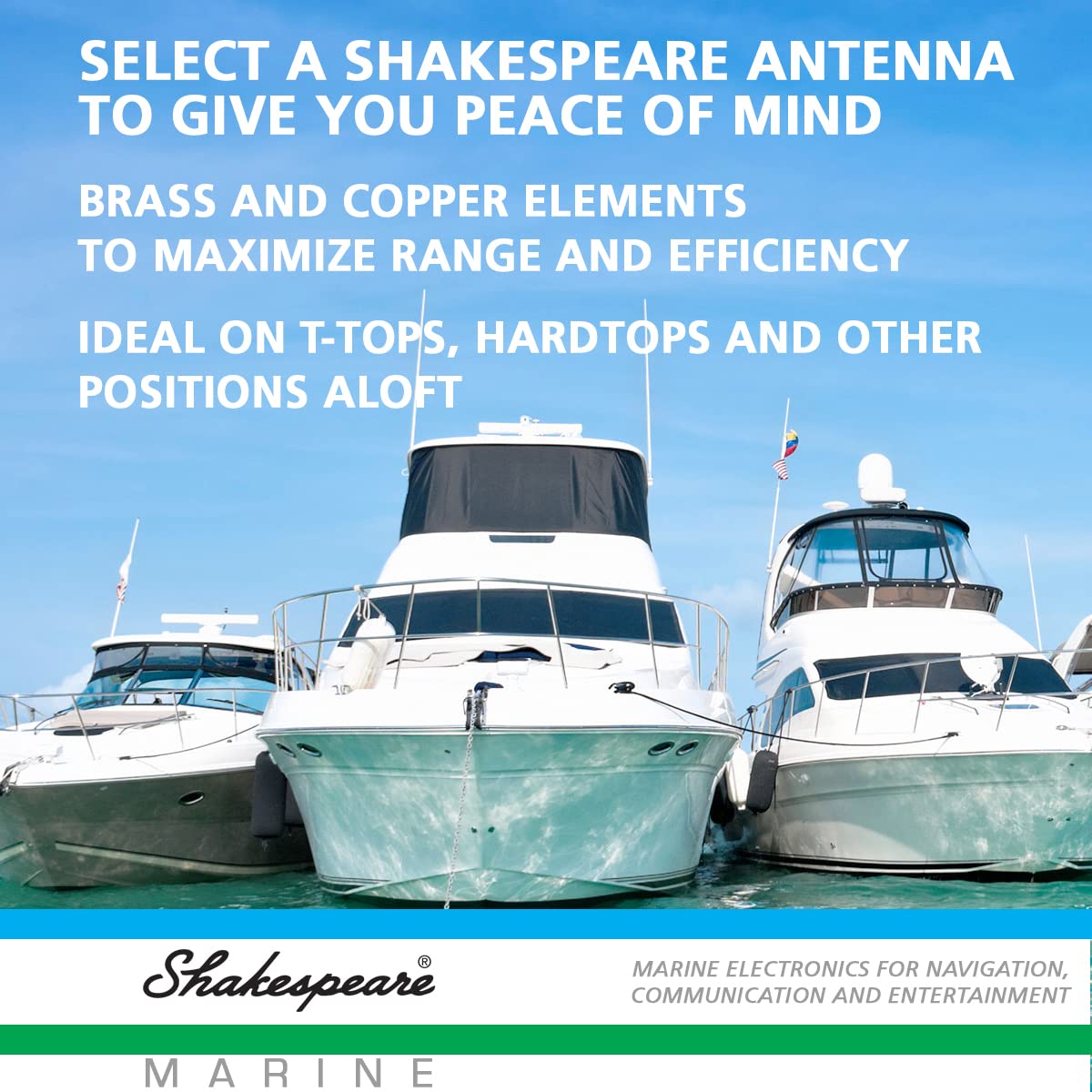 Galaxy Shakespeare 5400-XT 4' VHF Antenna - 3dB Gain
