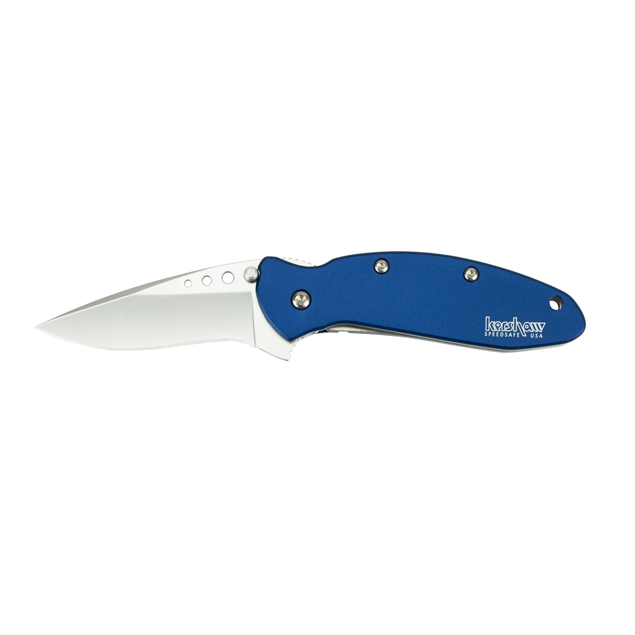 Kershaw 1620NBX Knives Scallion-Aluminum Navy Blue Clam