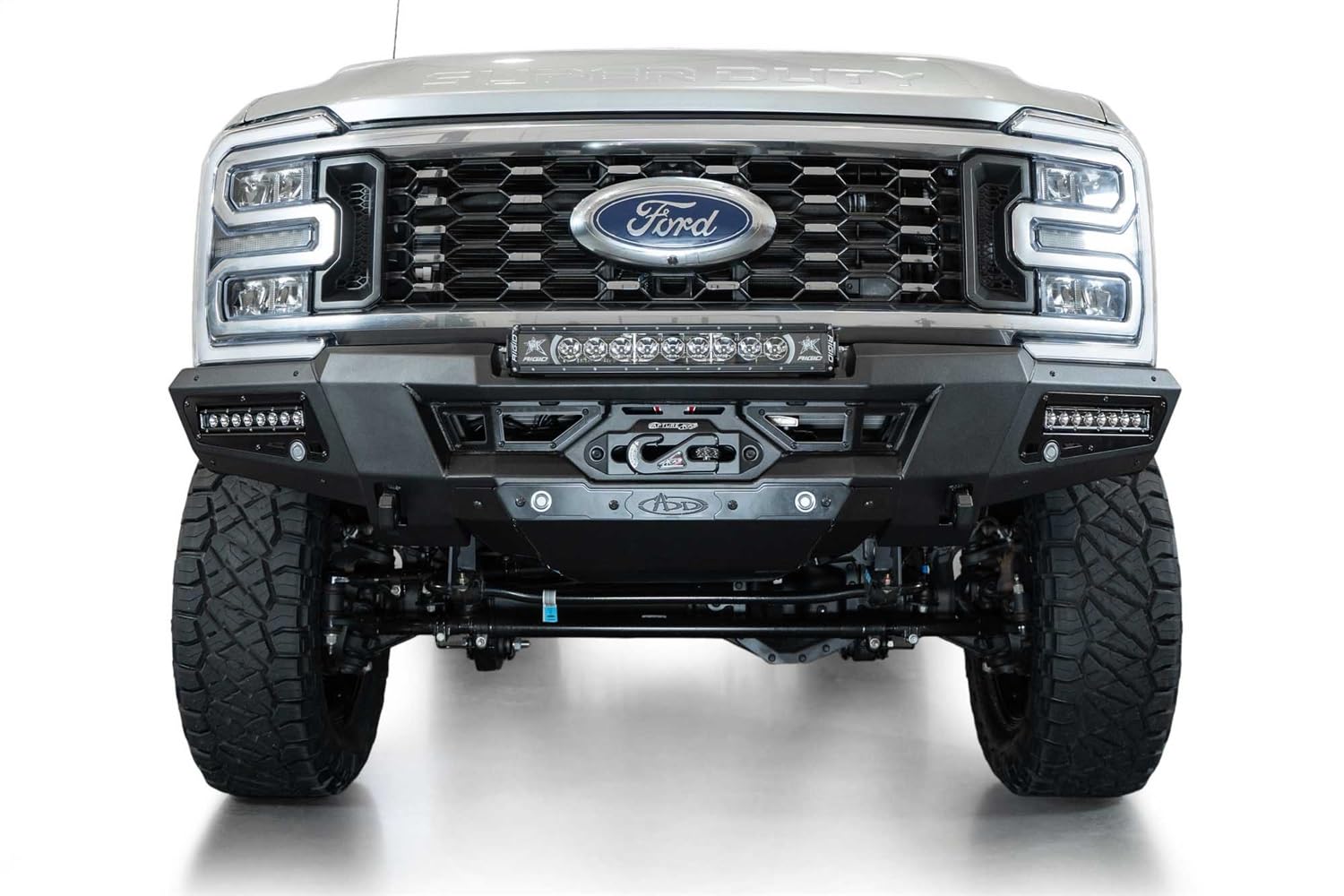 Addictive Desert Designs F810335070103 - Phantom Winch Front Bumper Addictive Desert Designs