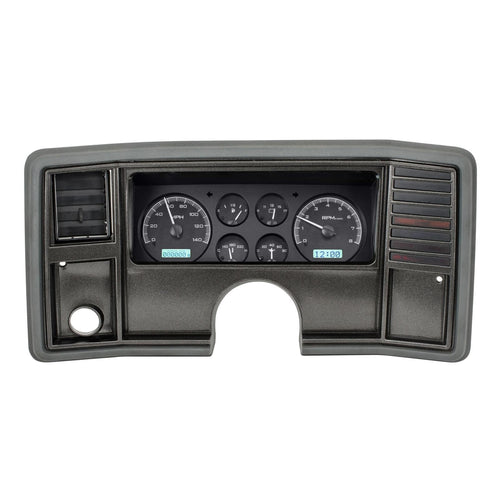 Dakota Digital 78 -88 Chevy Monte Carlo VHX-78C-MC-K-W Analog Dash Gauge System Black Alloy White