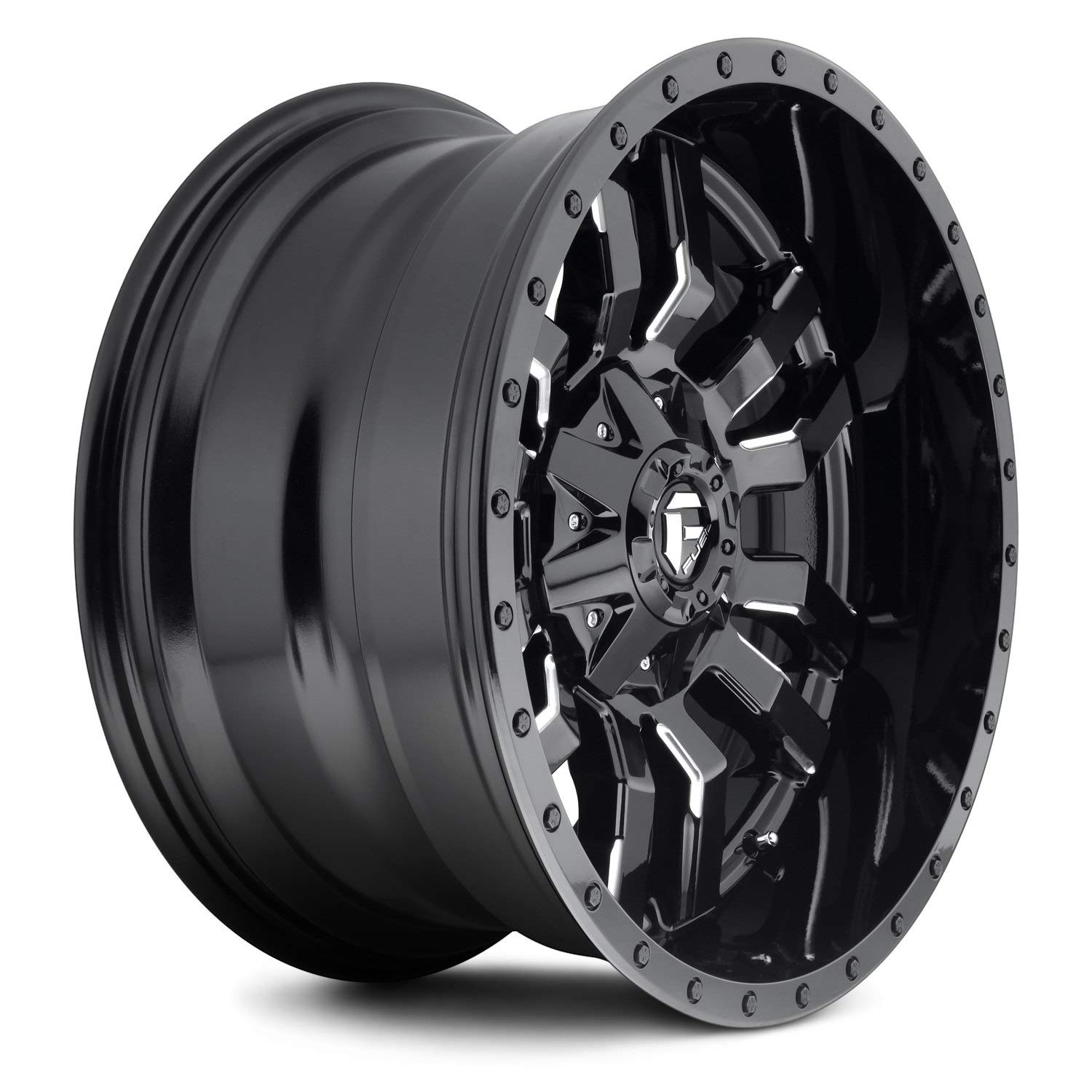 1PC FUEL D595 BLACK Wheel (22 x 10. inches /5 x 139 mm, 10 mm Offset)