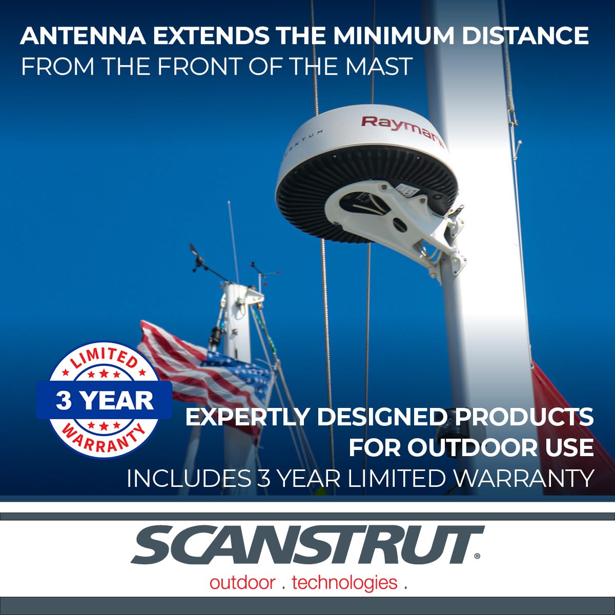 SC20 Scanstrut Mast Mount - SC20